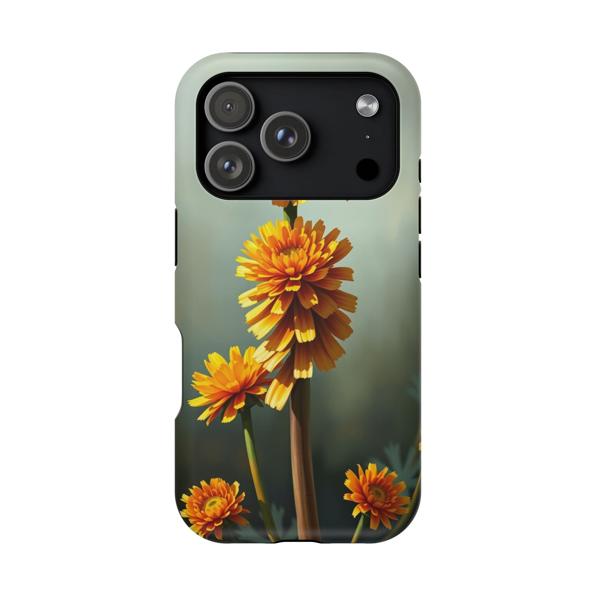 iPhone Ranunculus Stack Electric Art Slim Everyday Designer Case · iPhone Case