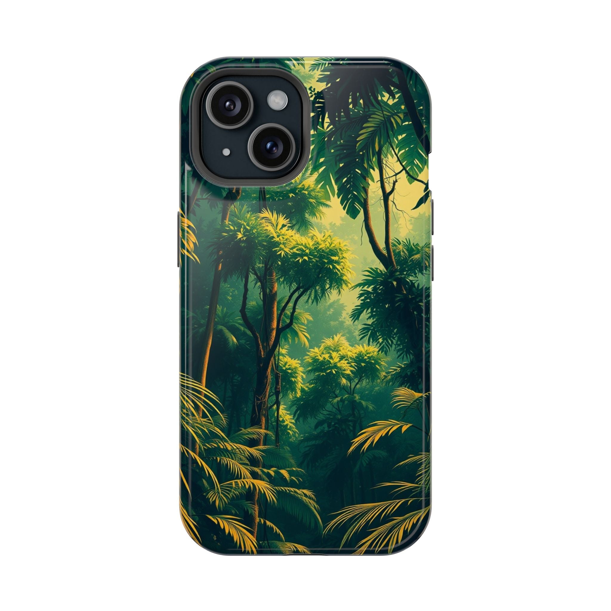 iPhone Rainforest Canopy Vintage Retro Poster Slim iPhone Everyday · iPhone Case