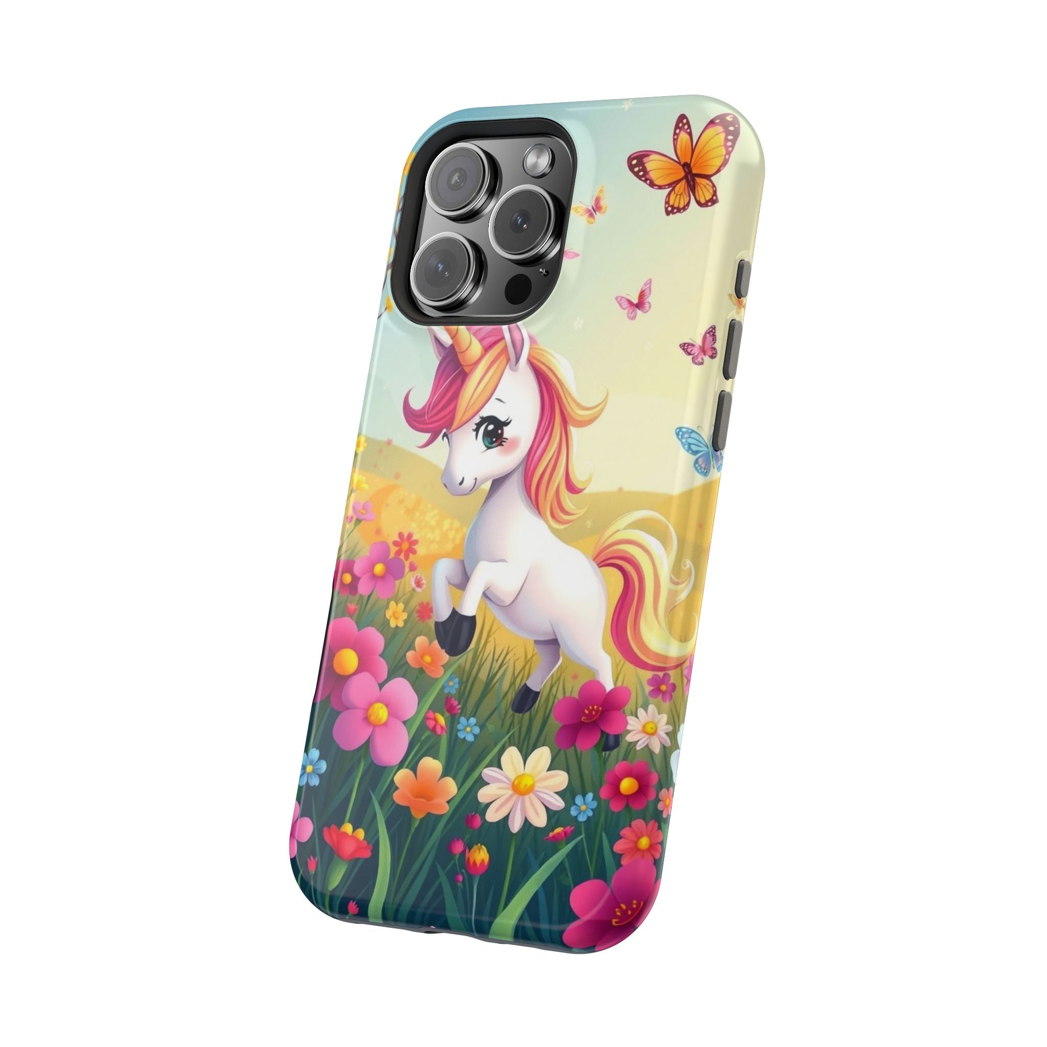 iPhone Magical Meadow Unicorn Kids Fun iPhone Phone Case Gift Slim · iPhone Case