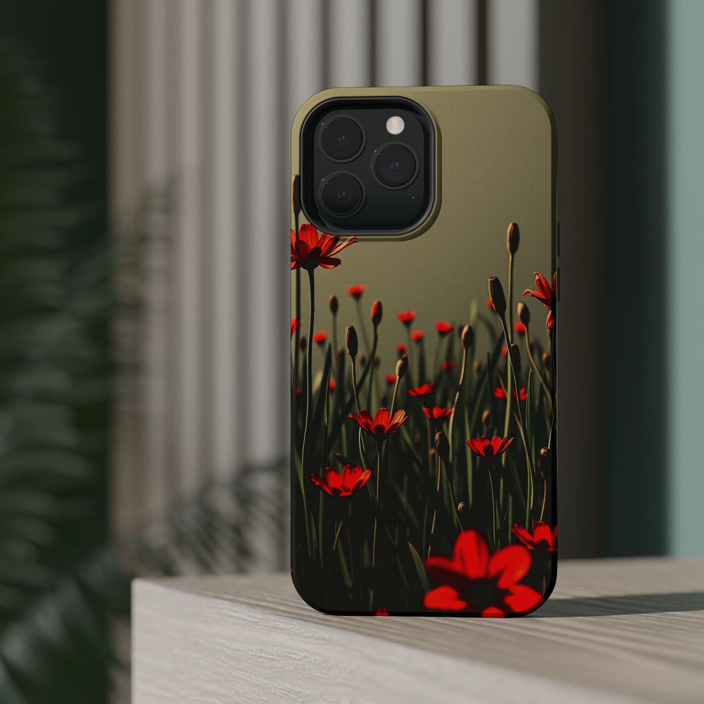 iPhone Vibrant Spring Meadow Design Slim Everyday Designer Case · iPhone Case