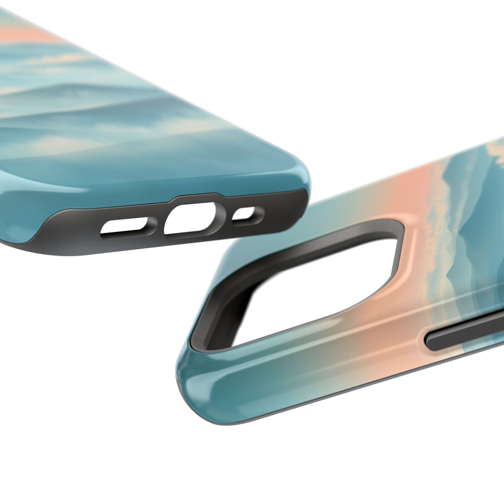 iPhone Fog Rolling Over Hills Electric Art Slim iPhone 17 Everyday · iPhone Case