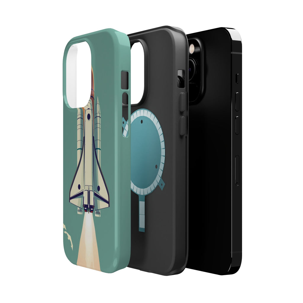 iPhone Retro Space Shuttle Cinematic Art Slim Everyday Designer Case · iPhone Ca