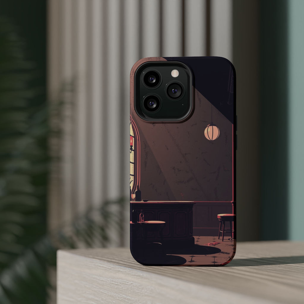 iPhone Speakeasy Dark Grunge Distressed Slim Everyday Designer Case · iPhone Cas