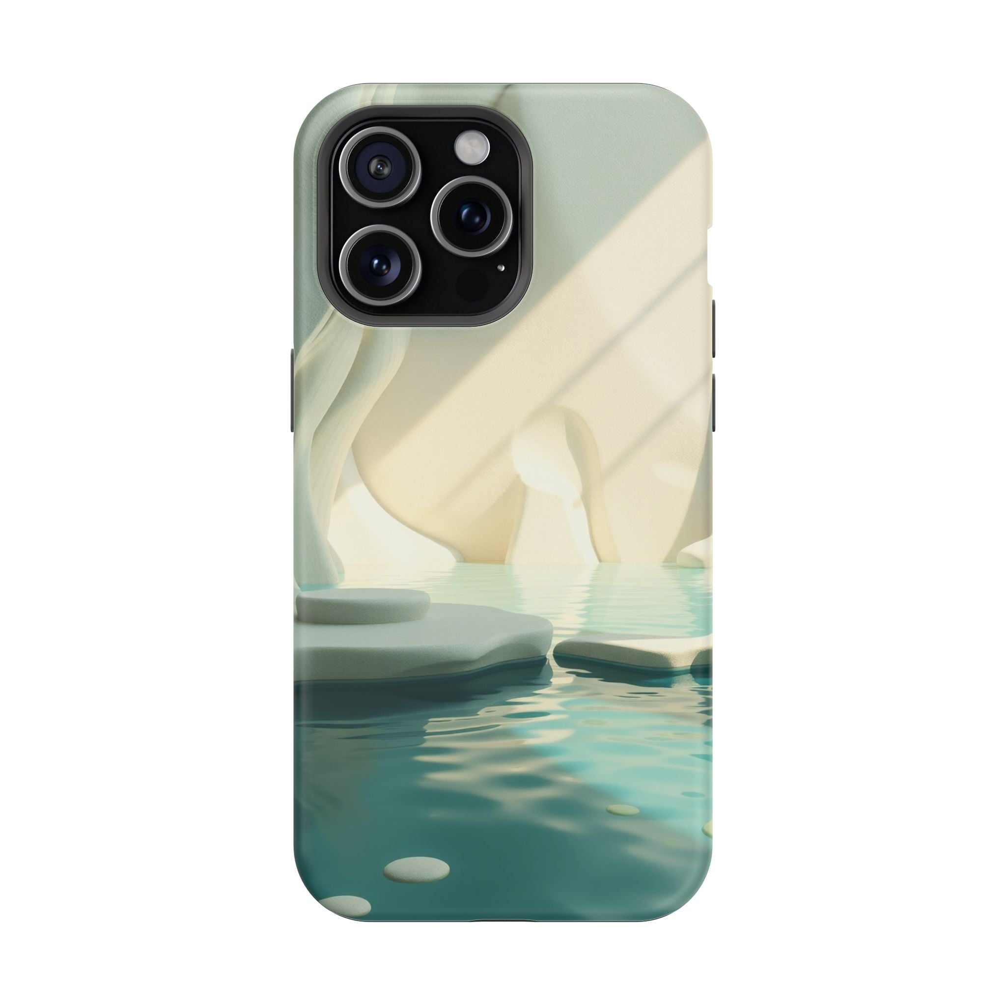 iPhone Tidal Pool 3D Digital Slim Everyday Designer Case · iPhone Case