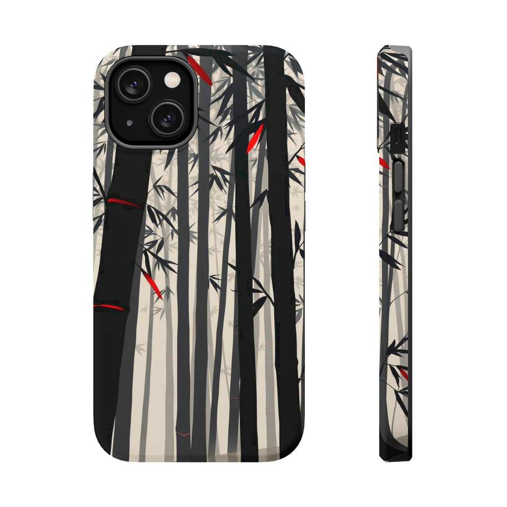 iPhone Bamboo Grove Abstract Geometric Slim Everyday Designer Case · iPhone Case