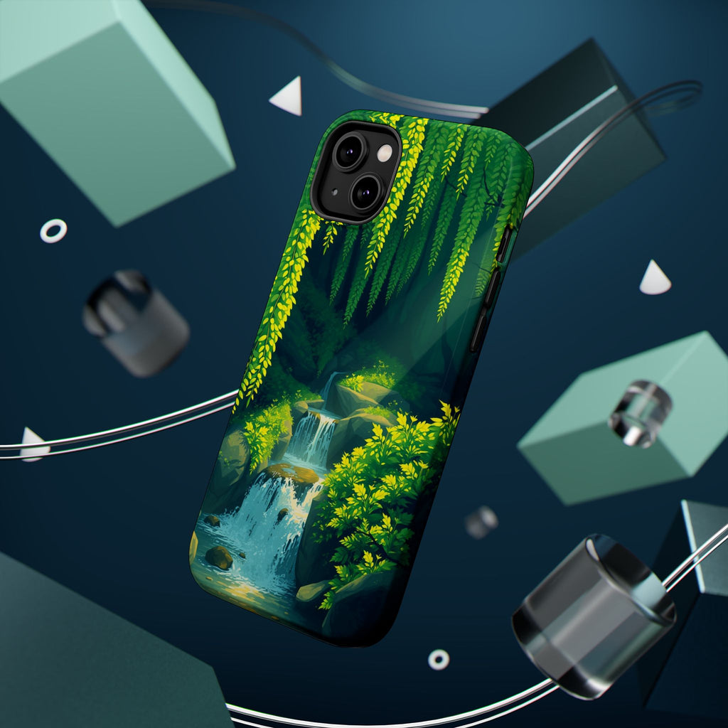 iPhone Earthy Wisteria Cascade Design Slim Everyday iPhone 13 Designer · iPhone