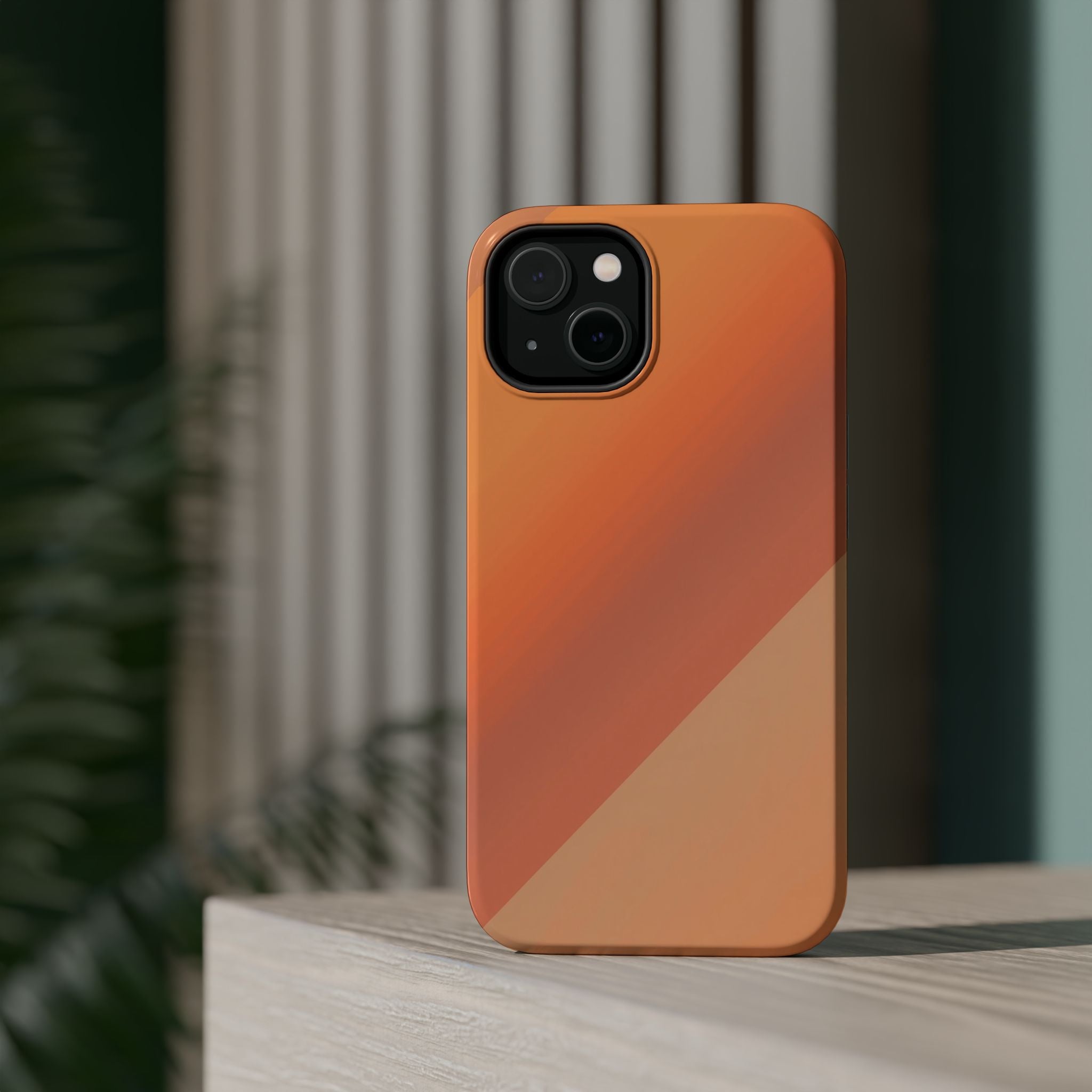iPhone Geometric Gradient Vibrant Watercolor Slim iPhone Everyday · iPhone Case
