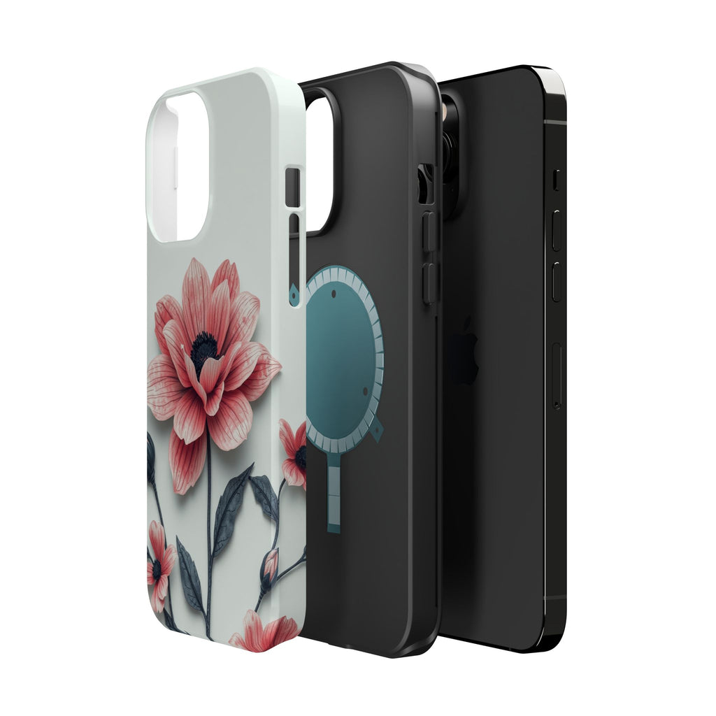 iPhone Dreamy Floral Ink Wash Design Slim Everyday iPhone 12 Designer · iPhone C