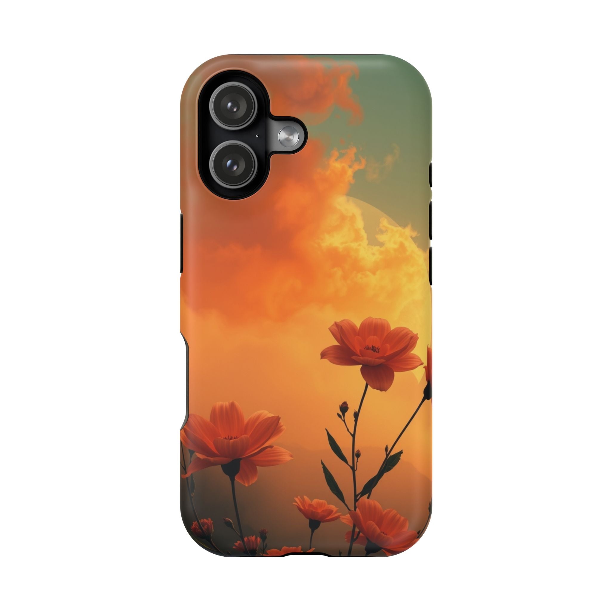 iPhone Floral Ombre Enchanted Art Bold Modern Everyday Snap Case · iPhone Case