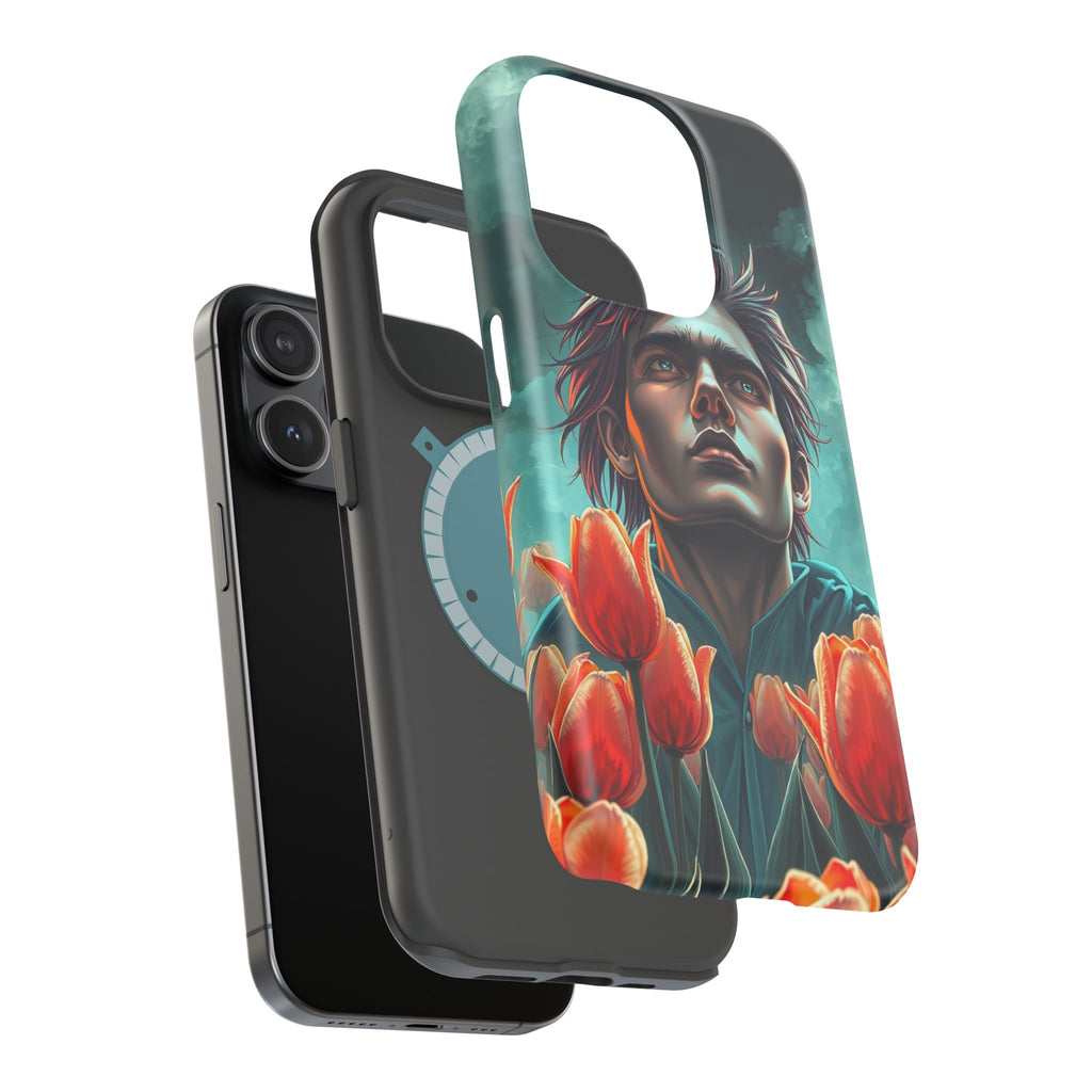 iPhone Tulip Row Electric Art Slim Everyday Designer Case · iPhone Case