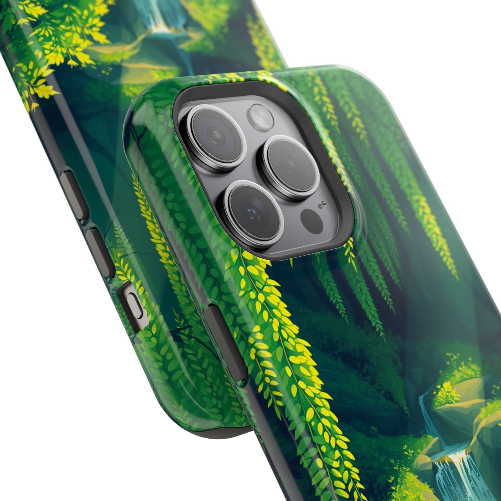 iPhone Earthy Wisteria Cascade Design Slim Everyday iPhone 13 Designer · iPhone