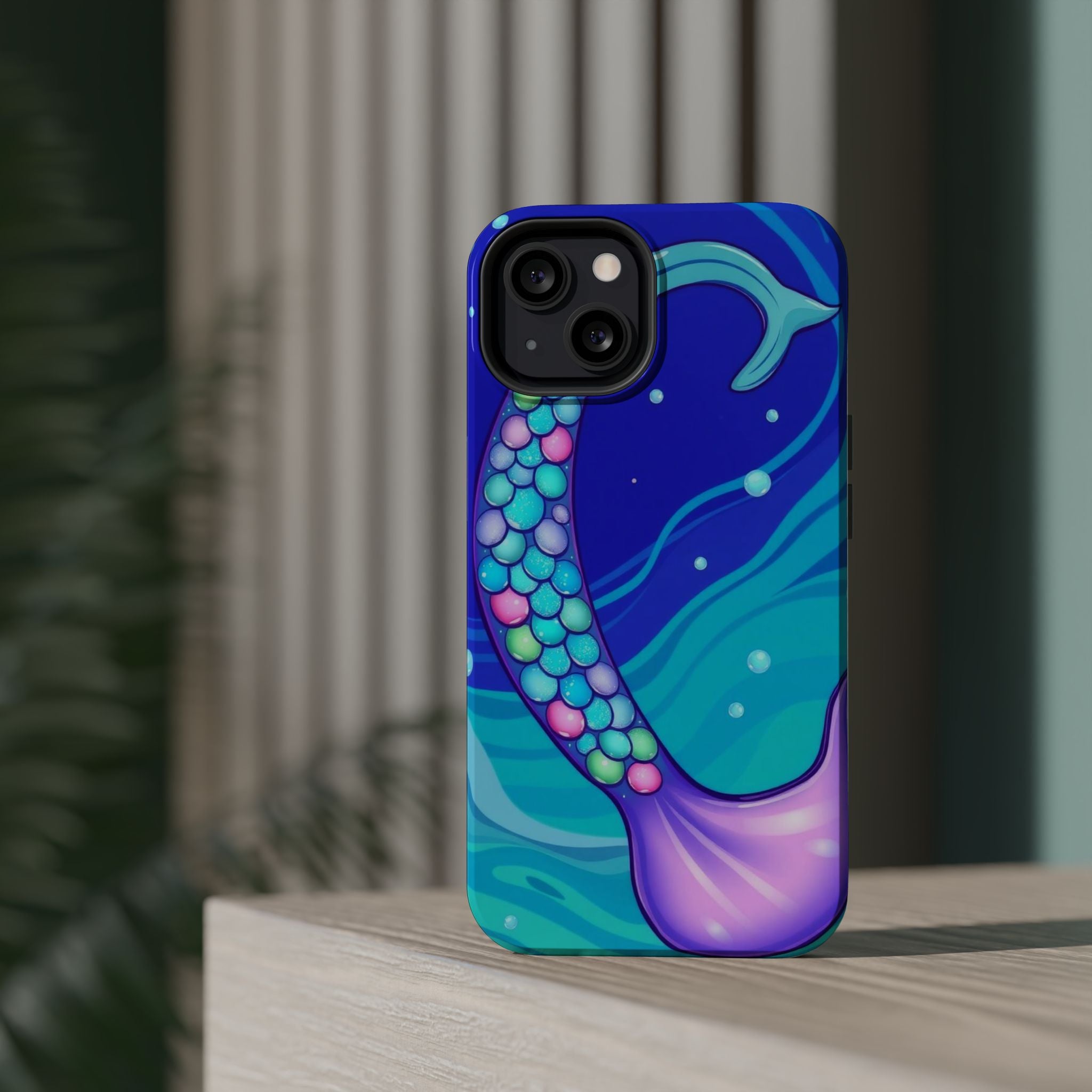 iPhone Mermaid Tail Swirl Kids Fun iPhone Phone Case Gift Artistic · iPhone Case