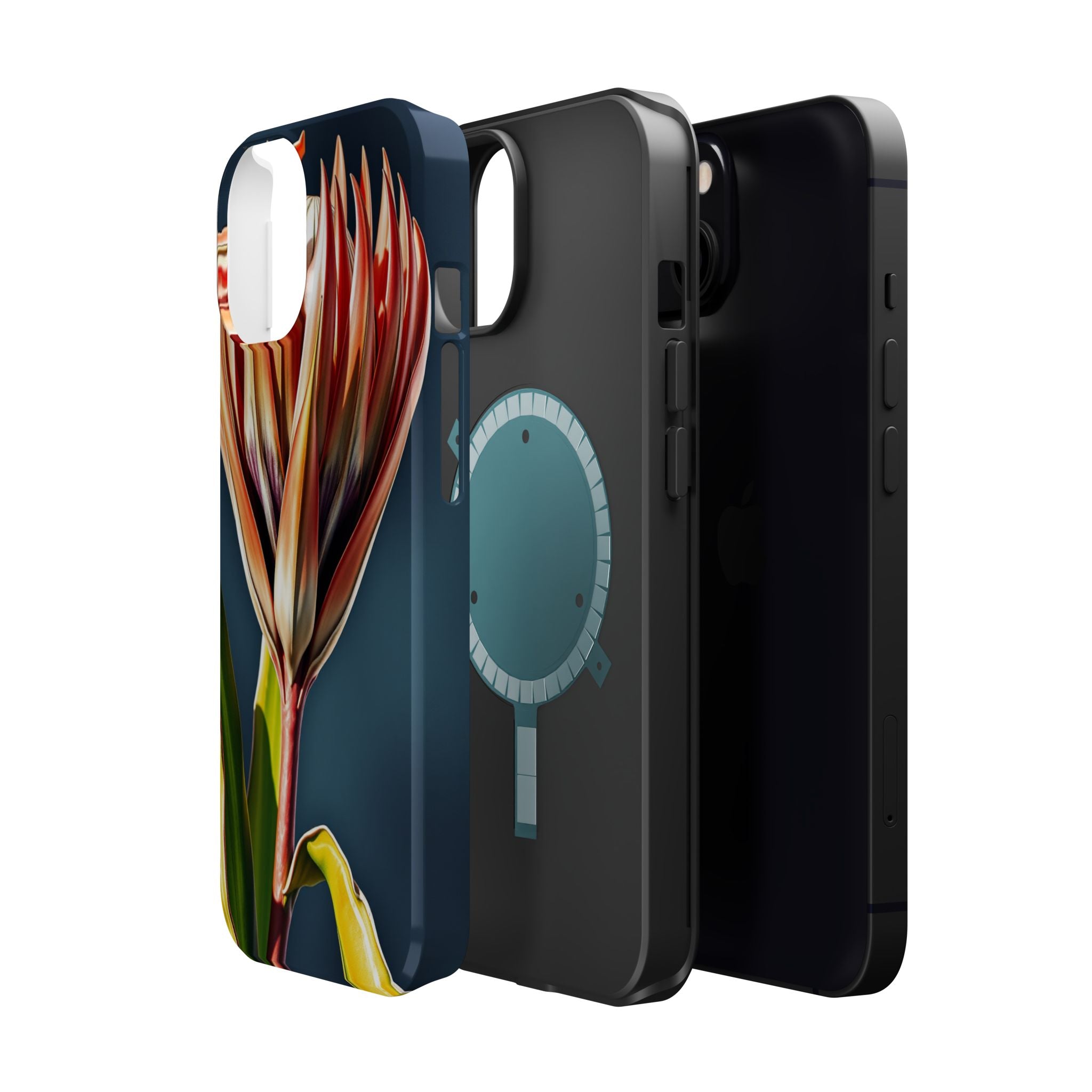 iPhone Protea Bold Vibrant Watercolor Slim Snap Case Ga · iPhone Case