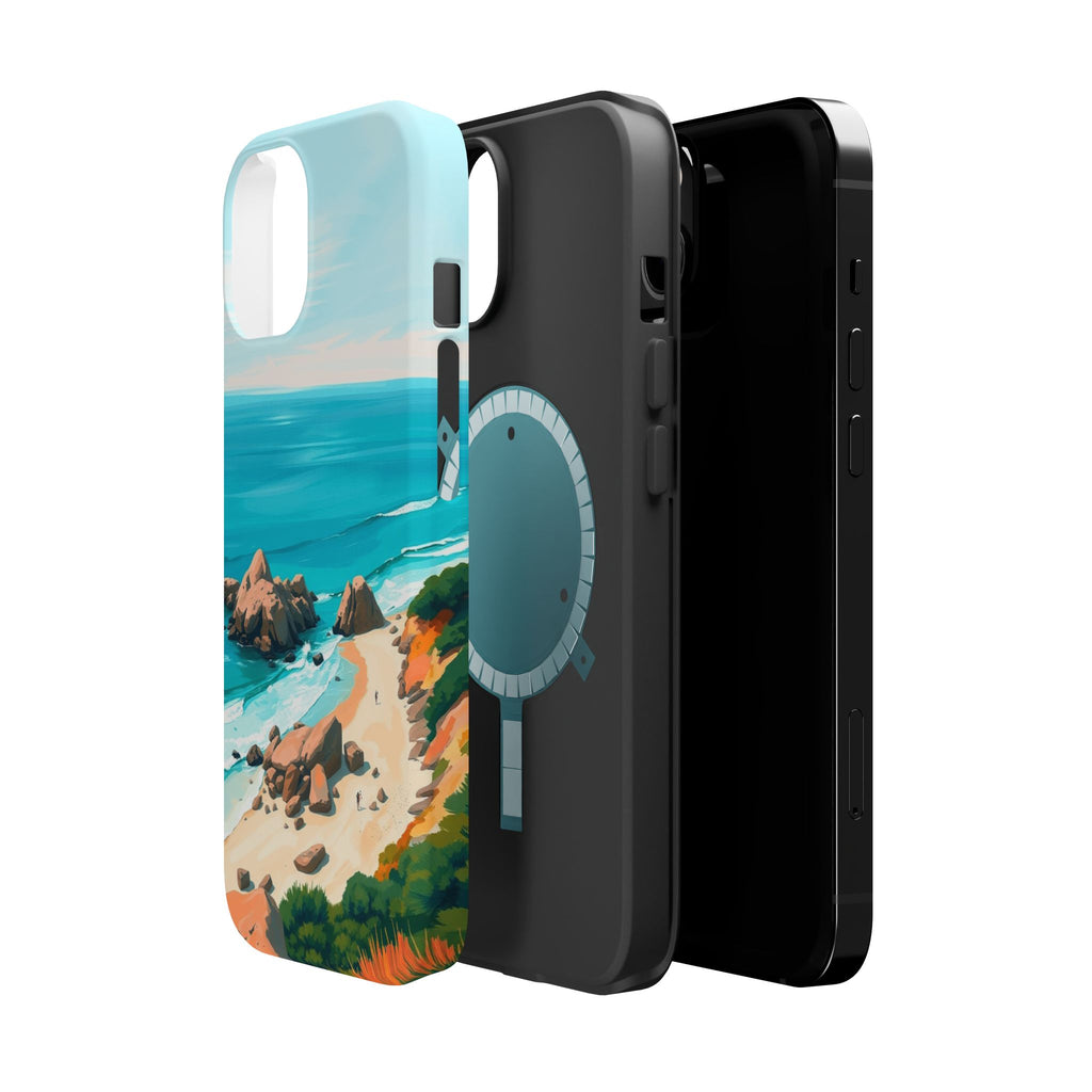 iPhone Pebble Beach Cinematic Art Bold Modern Everyday Snap Case · iPhone Case