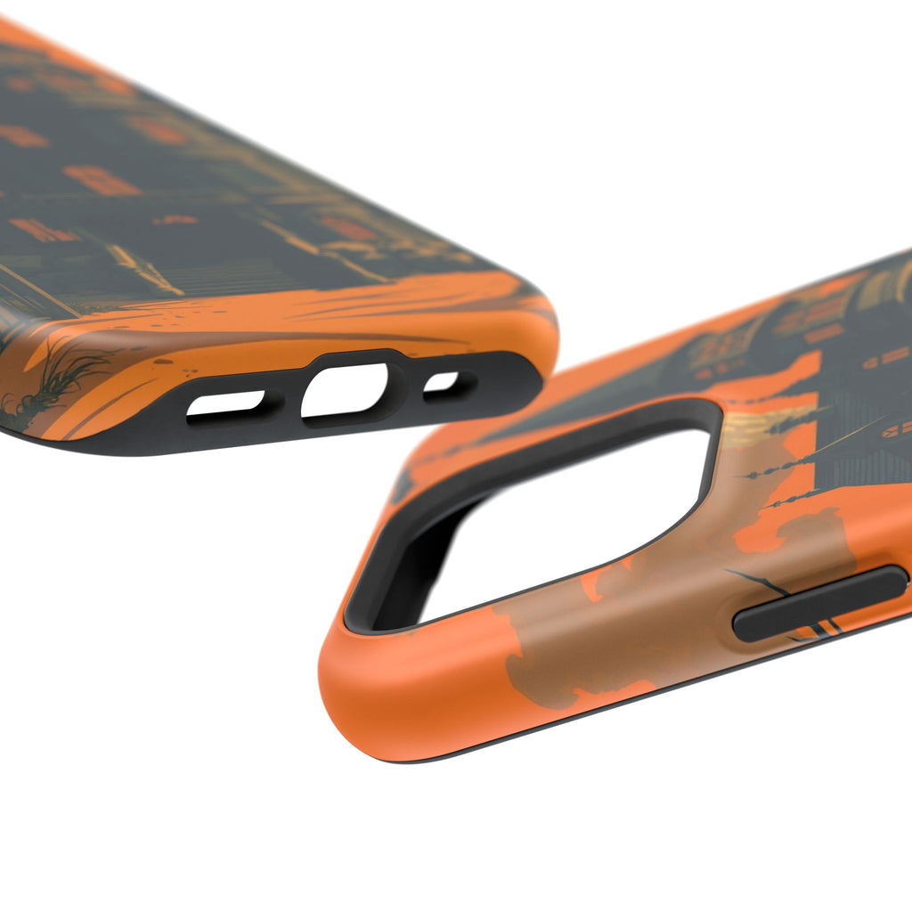 iPhone Vibrant Haunted Mansion Design Slim Everyday Designer Case · iPhone Case