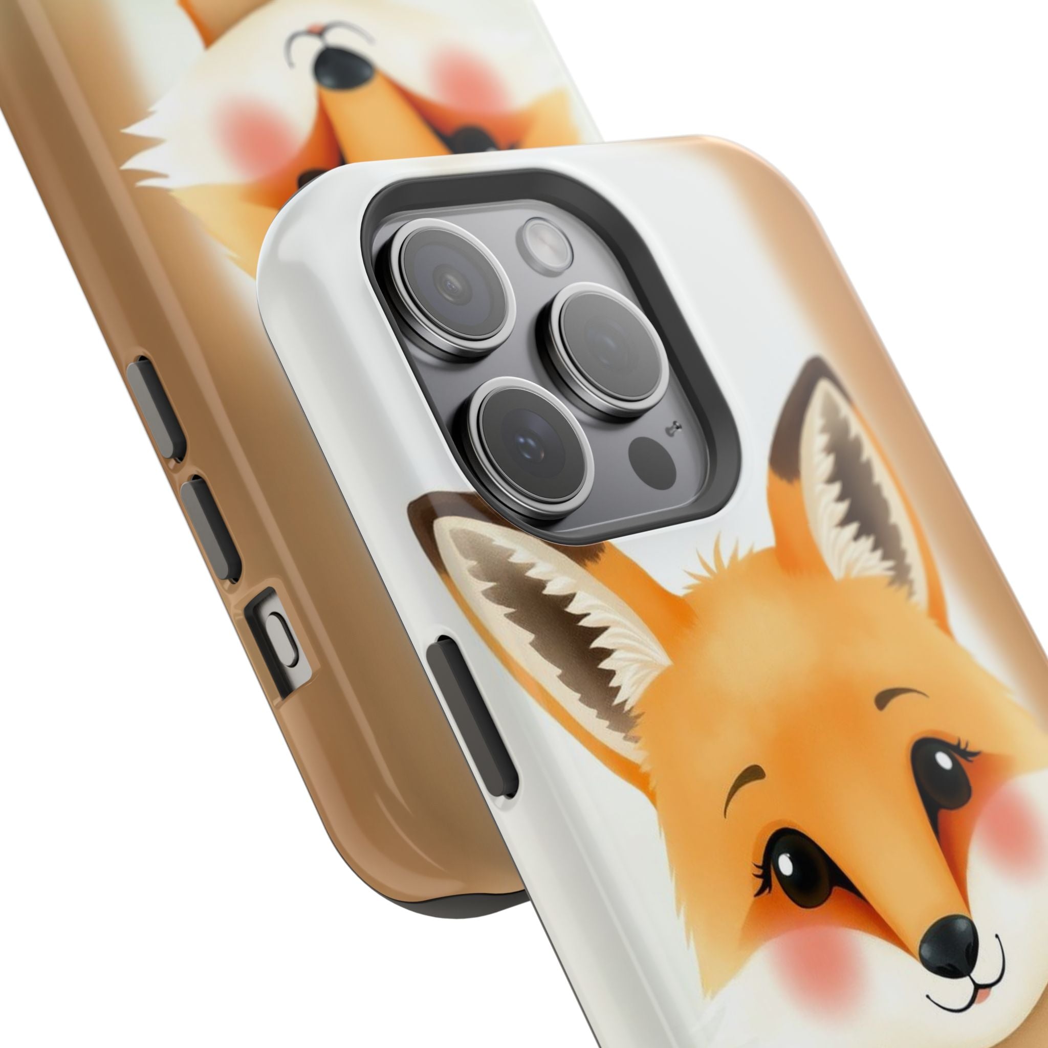 iPhone Watercolor Fox Portrait Kids Fun iPhone Phone Case Gift Slim · iPhone Cas