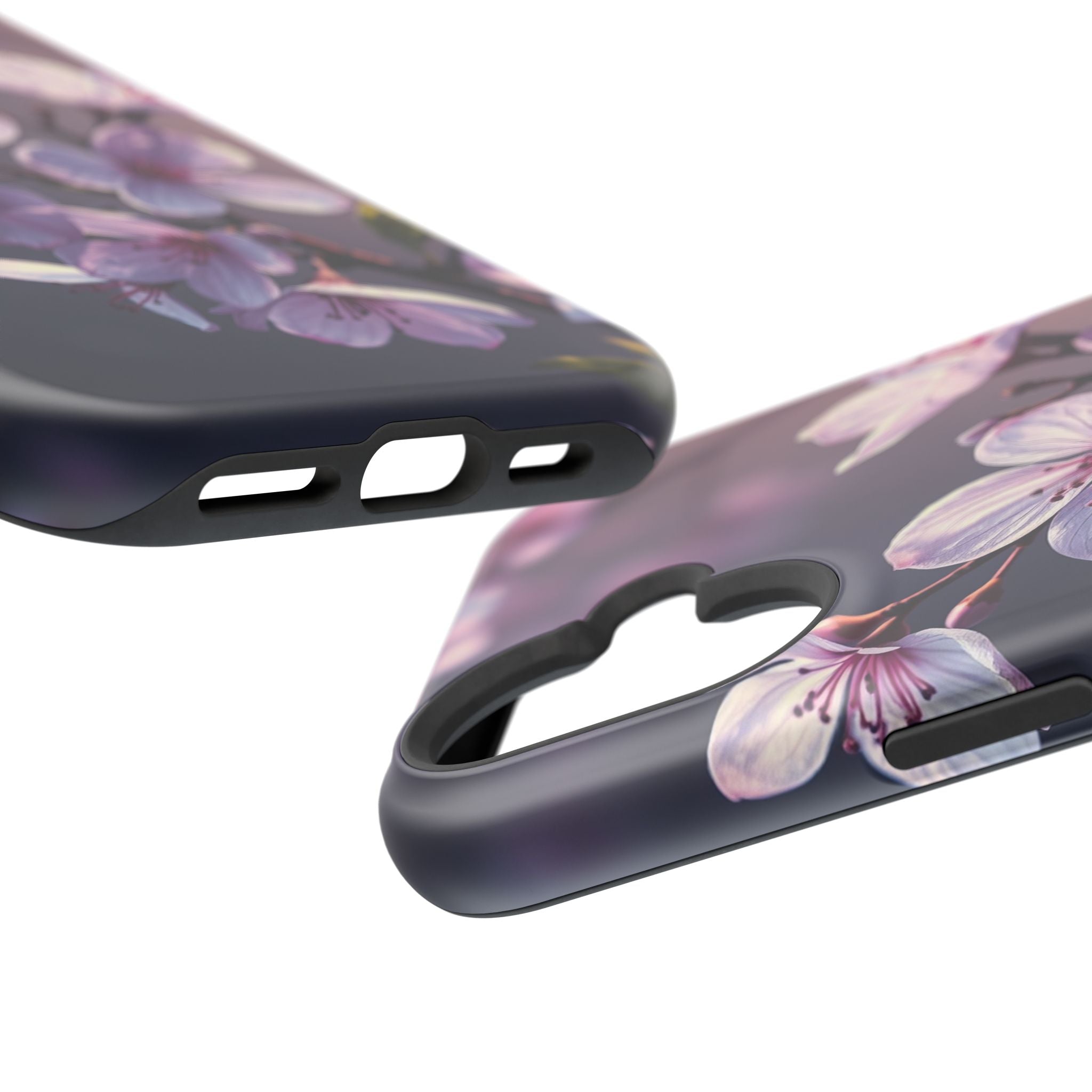 iPhone Cherry Blossom Enchanted Art Artistic Everyday Cas Slim Snap Case · iPhon