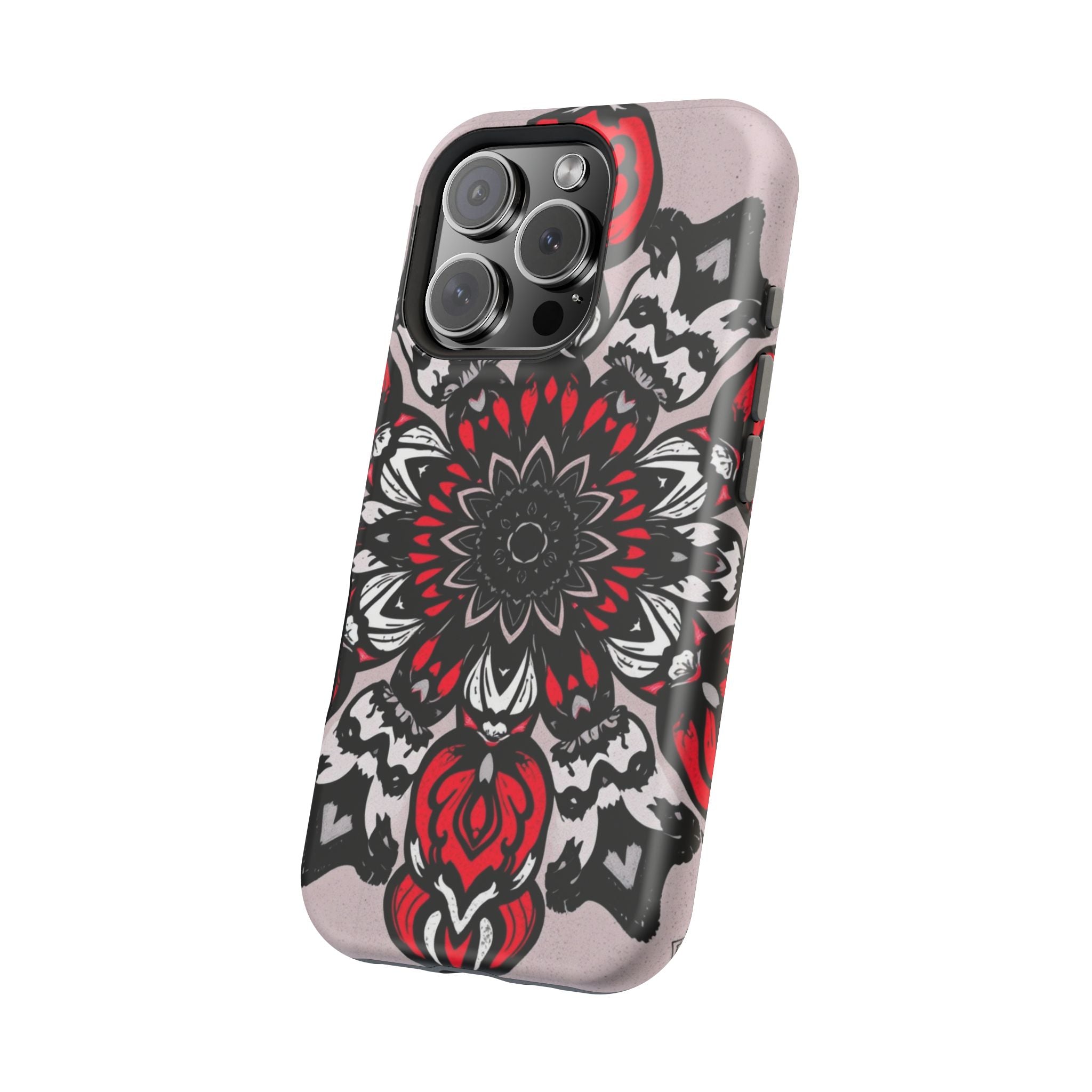 iPhone Floral Mandala Bold Art Slim Everyday Designer Case · iPhone Case