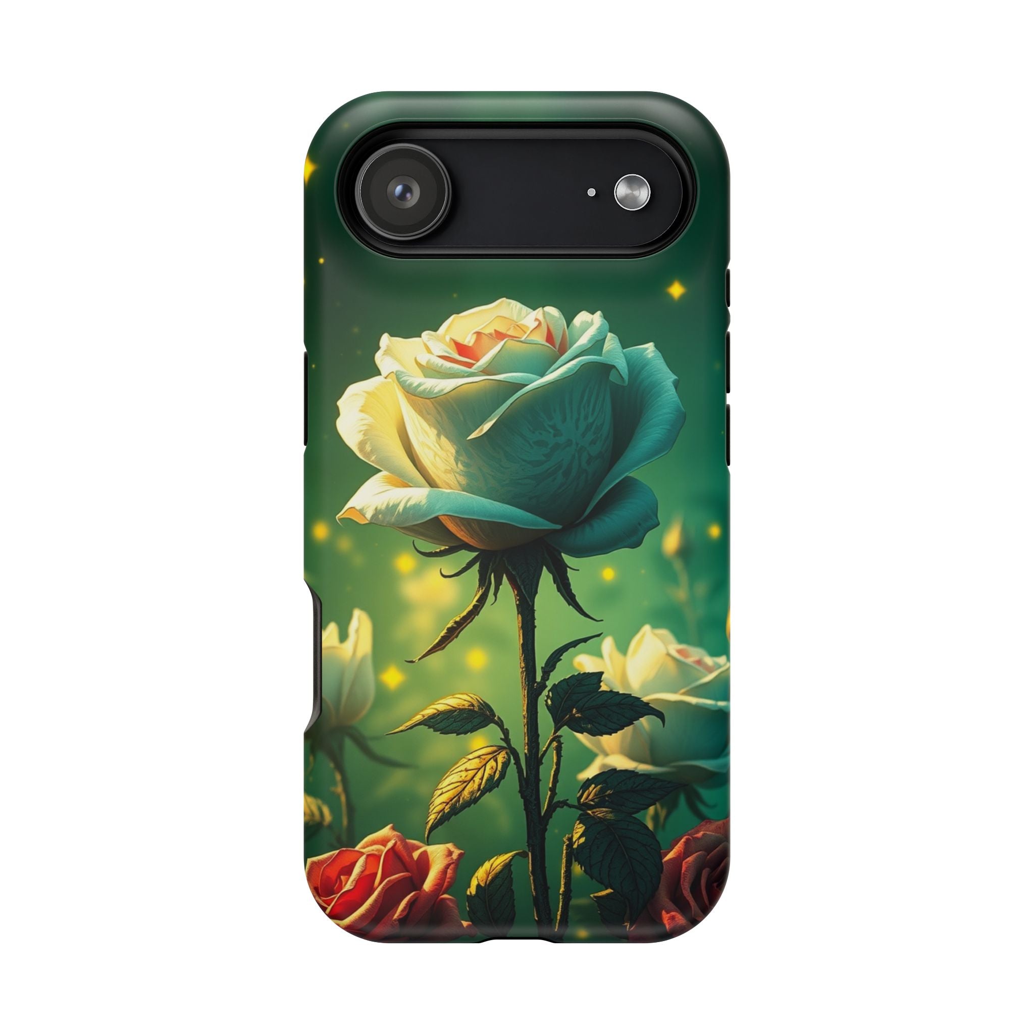 iPhone Earthy Rose Garden Design Bold Modern Everyday Snap Case · iPhone Case