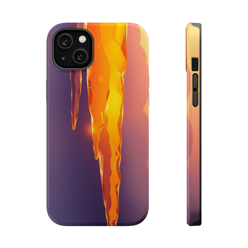 iPhone Icicle Formation Gold Foil Luxury Slim Everyday iPhone Designer · iPhone