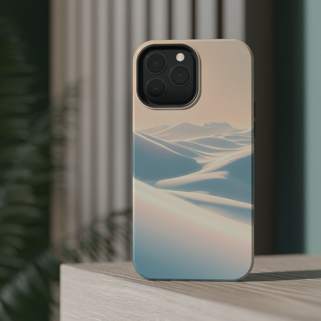 iPhone Sage And Ivory Tundra Expanse Slim Everyday Designer Case · iPhone Case