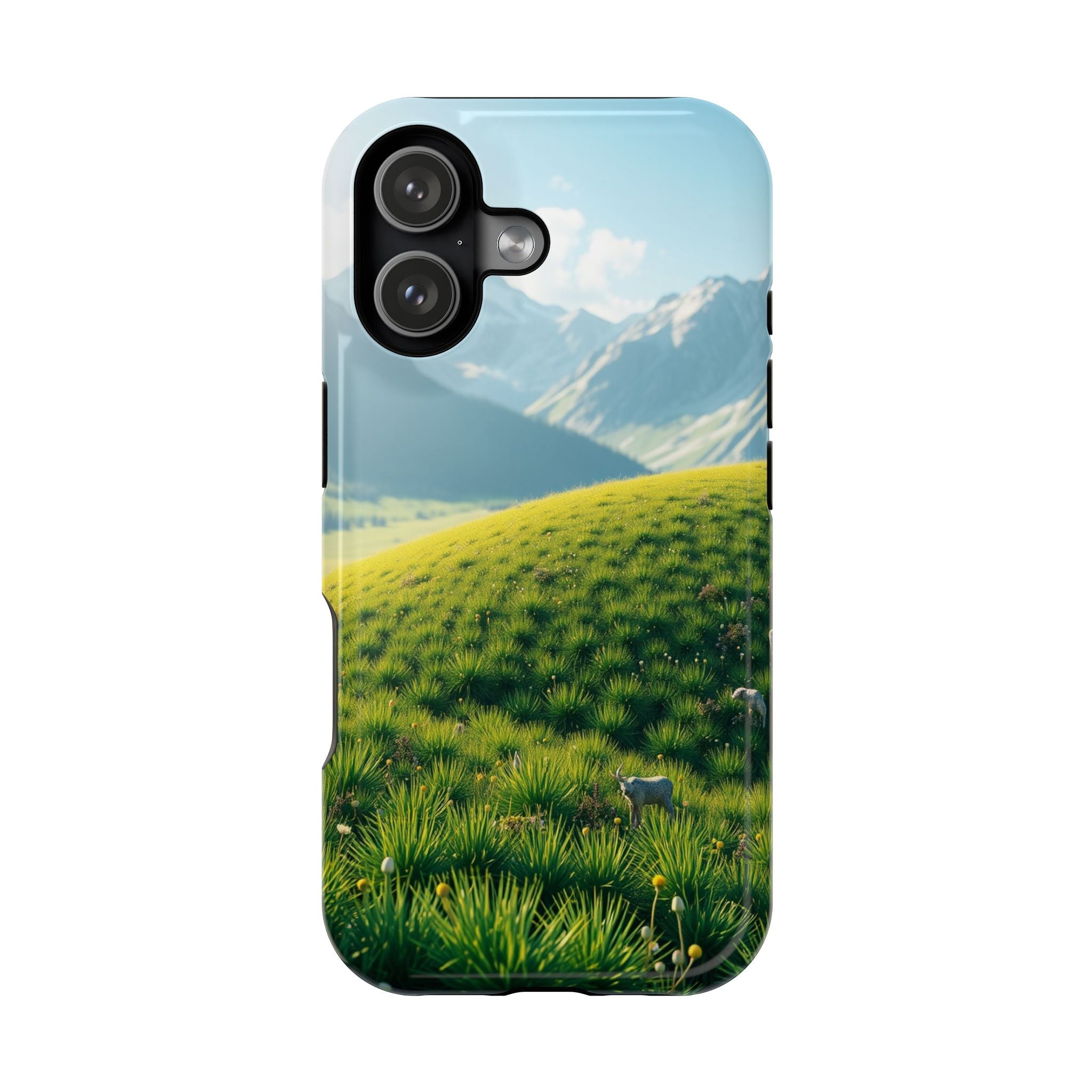 iPhone Vibrant Alpine Meadow Design Slim Everyday Designer Case · iPhone Case