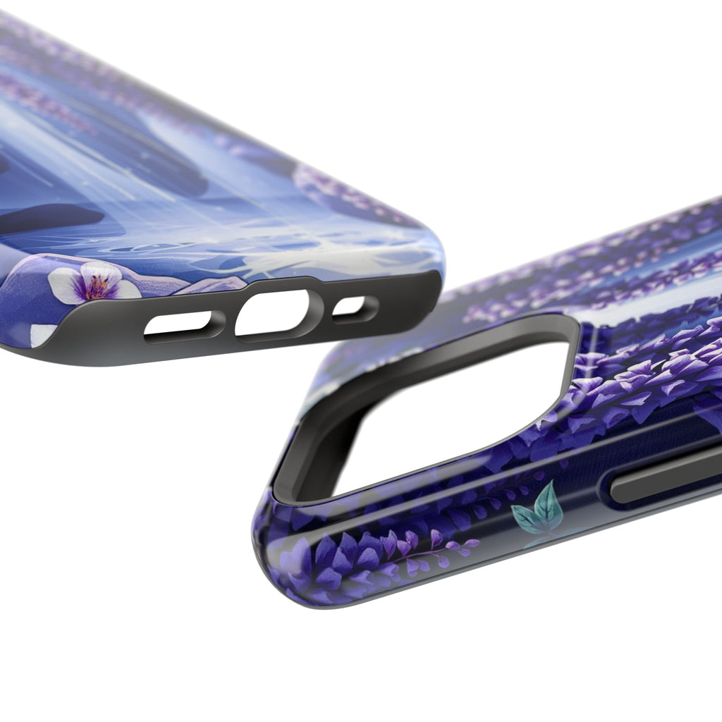 iPhone Wisteria Cascade Serene Design Slim Snap Case Ga · iPhone Case