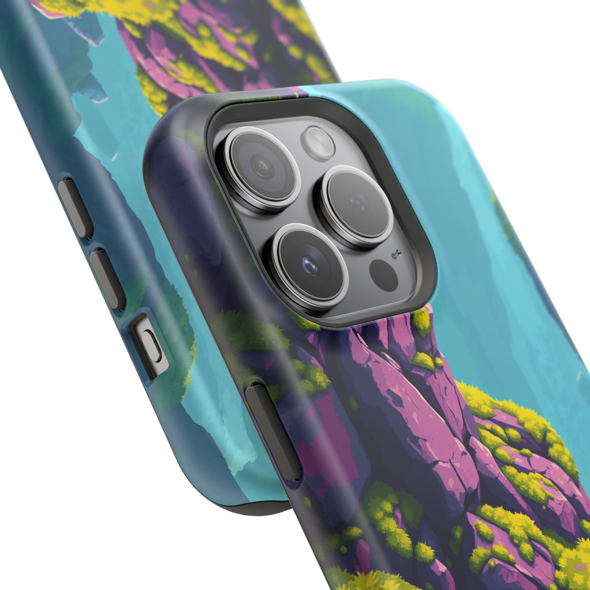 iPhone Radiant Moss Covered Rocks Design Slim Everyday iPhone Designer · iPhone
