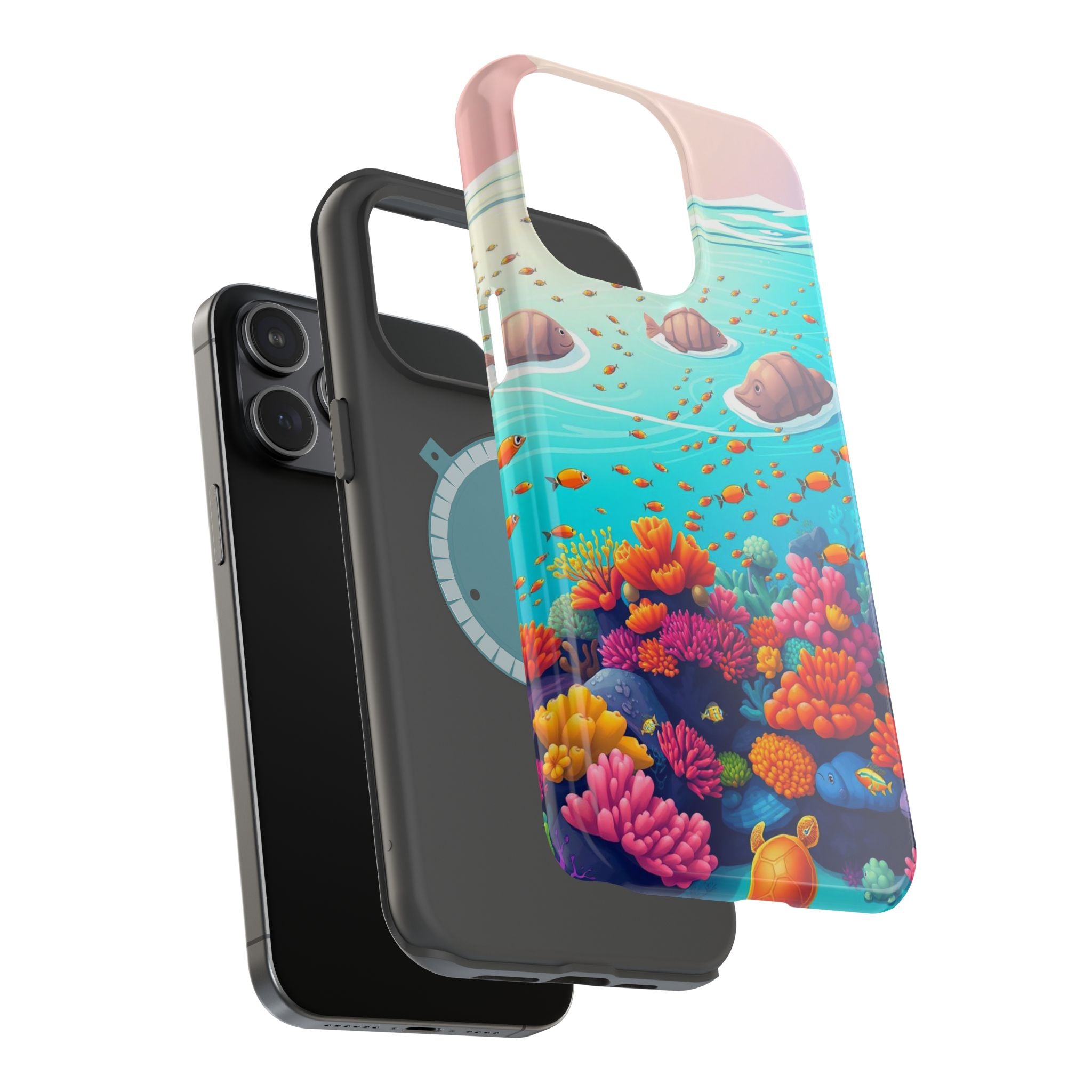 iPhone Coral Reef Panorama Kids Fun Phone Case Gift Slim Snap Case · iPhone Case