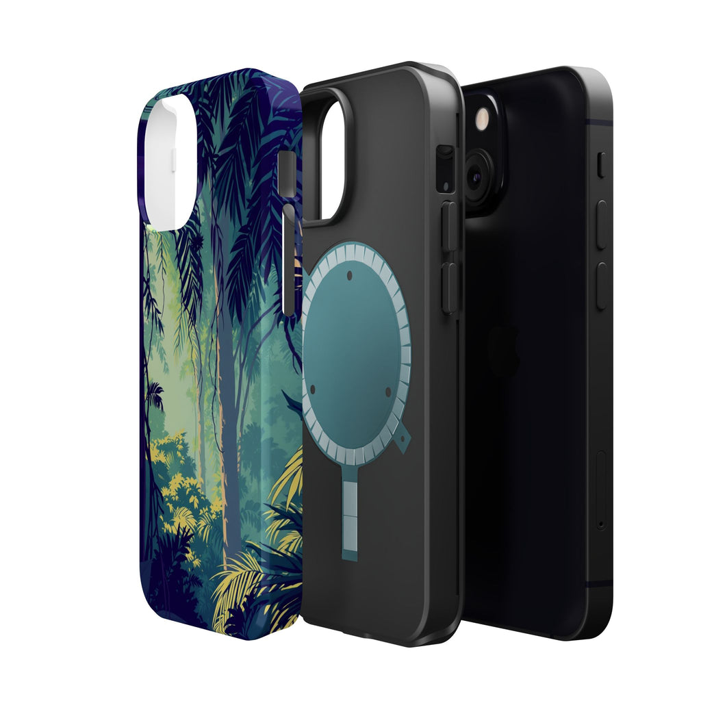 iPhone Mint And Blush Rainforest Canopy Slim Everyday iPhone Designer · iPhone C