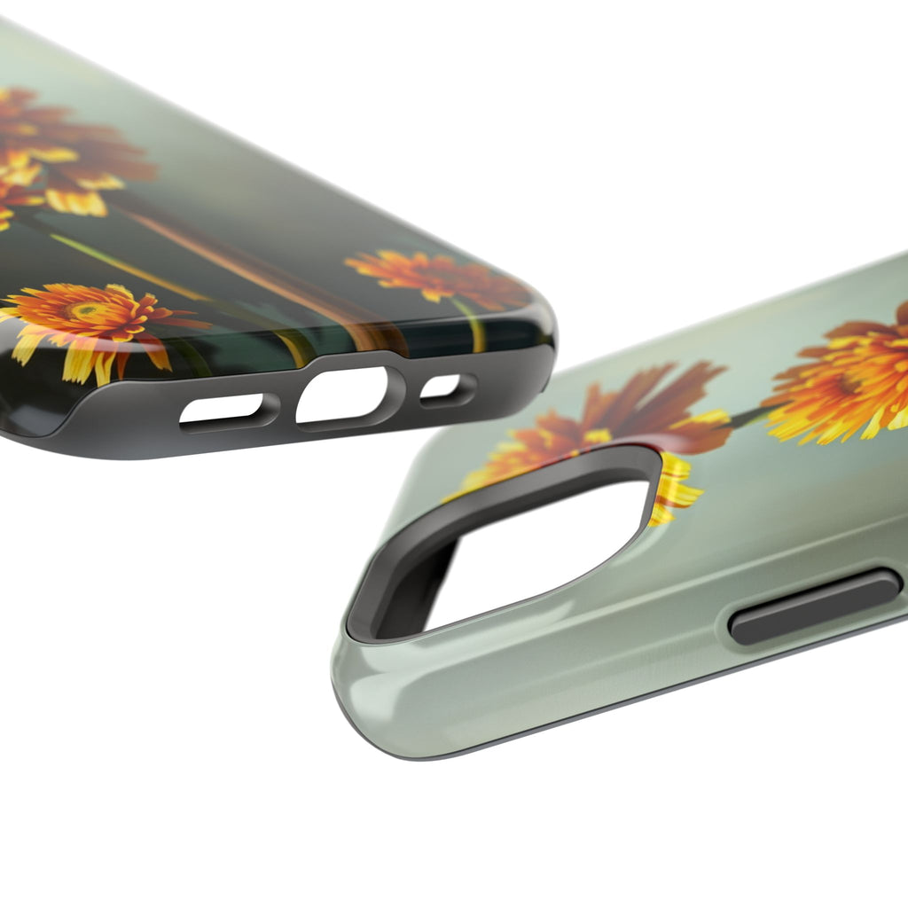 iPhone Ranunculus Stack Electric Art Slim Everyday Designer Case · iPhone Case