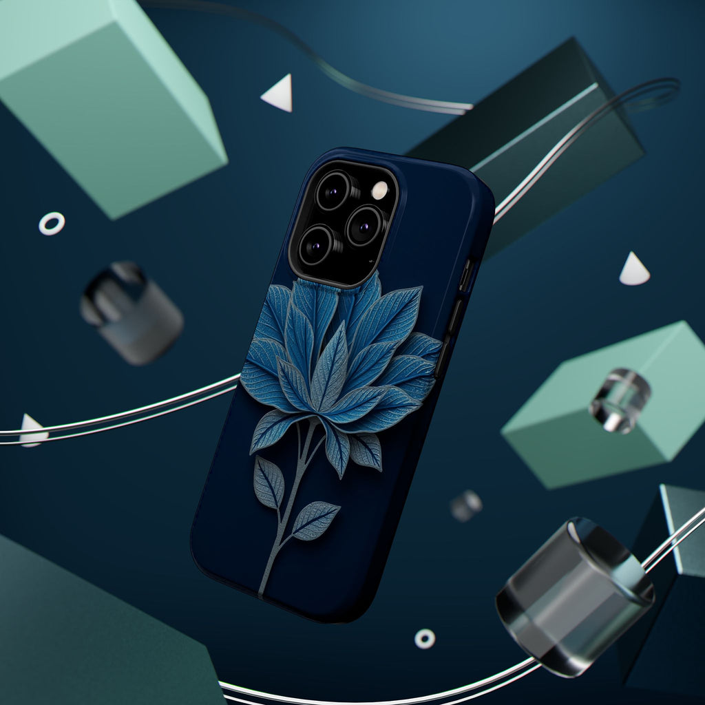 iPhone Night Bloomer Paper Cut Art Bold Modern Everyday Snap Case · iPhone Case