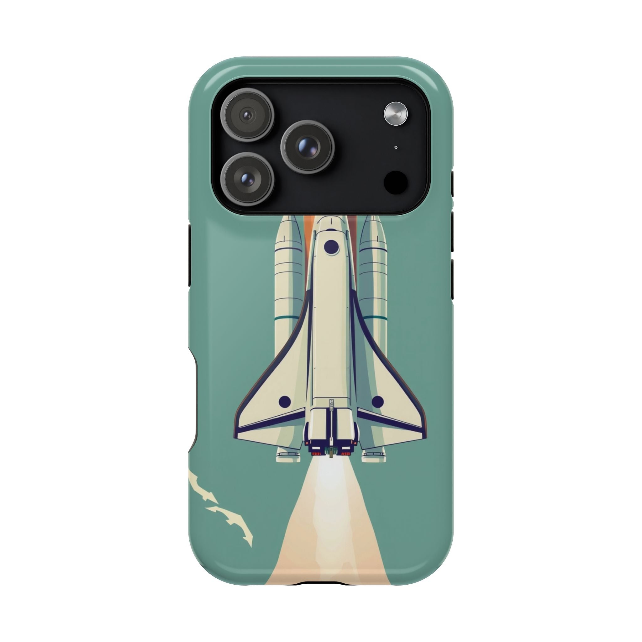 iPhone Retro Space Shuttle Cinematic Art Slim Everyday Designer Case · iPhone Ca