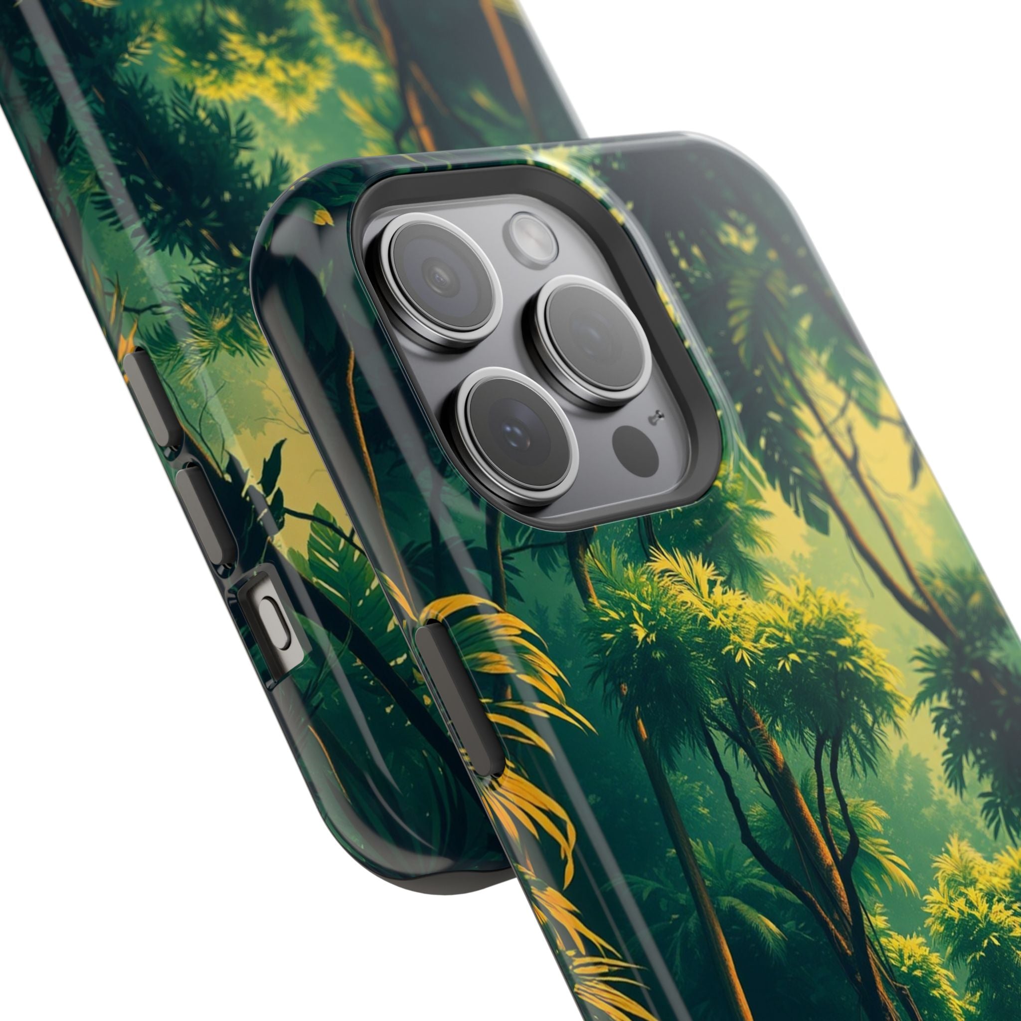 iPhone Rainforest Canopy Vintage Retro Poster Slim iPhone Everyday · iPhone Case