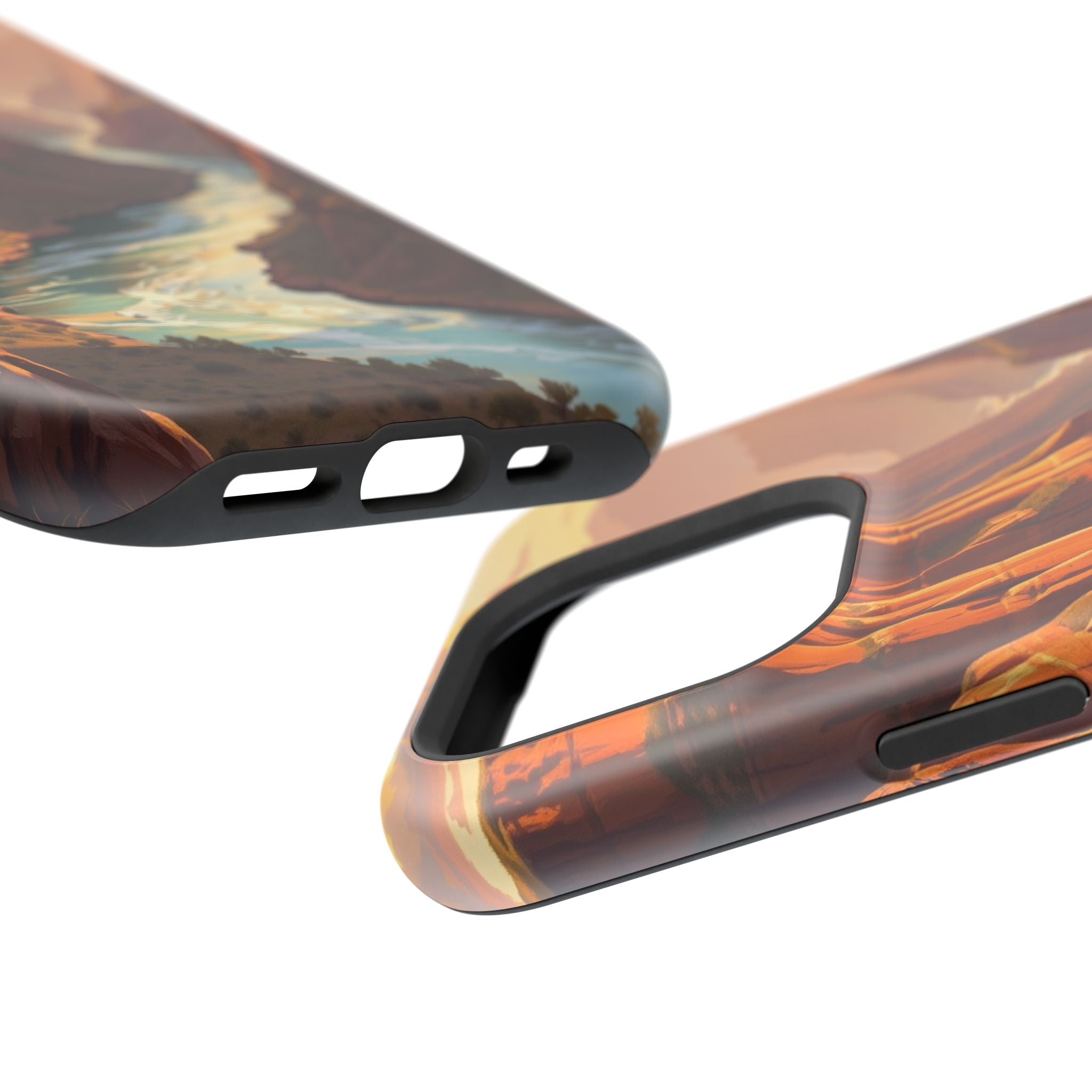 iPhone River Canyon Mystic Art Slim Everyday Designer Case · iPhone Case