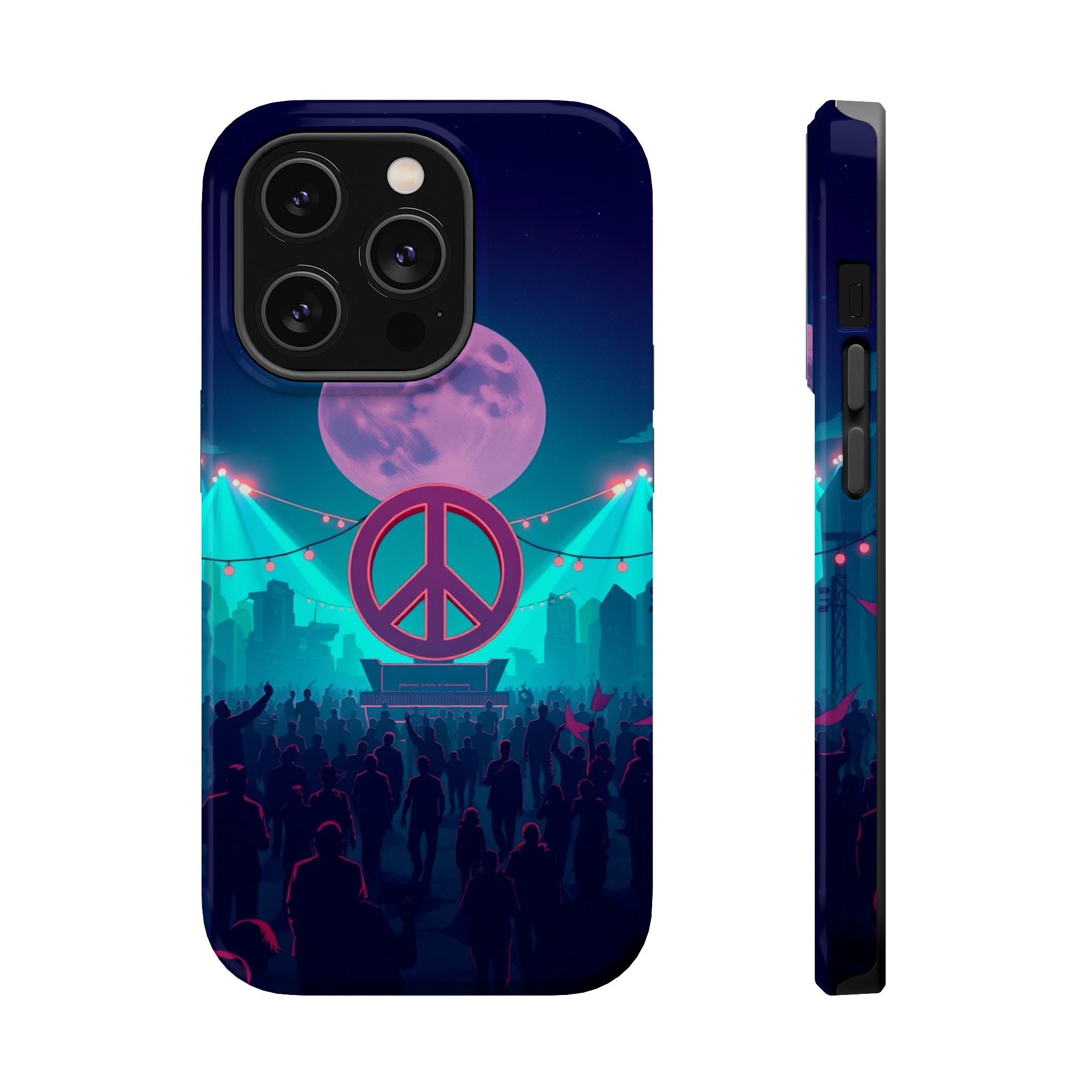 iPhone Woodstock Peace Mystic Art Bold Modern Everyday Snap Case · iPhone Case