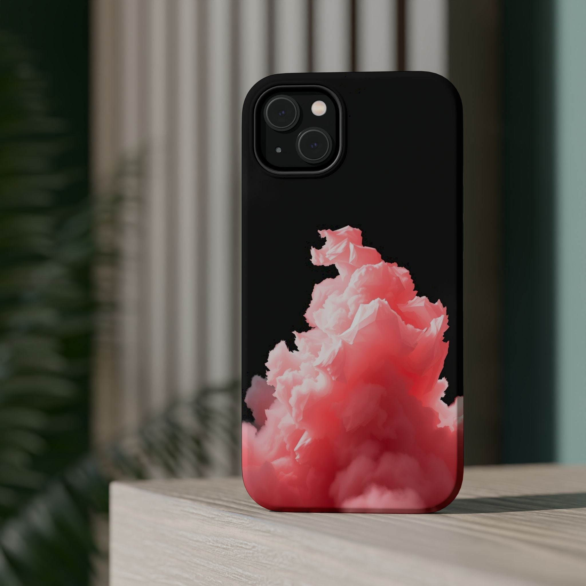 iPhone Earthy Pastel Floral Cloud Design Slim Everyday iPhone Designer · iPhone