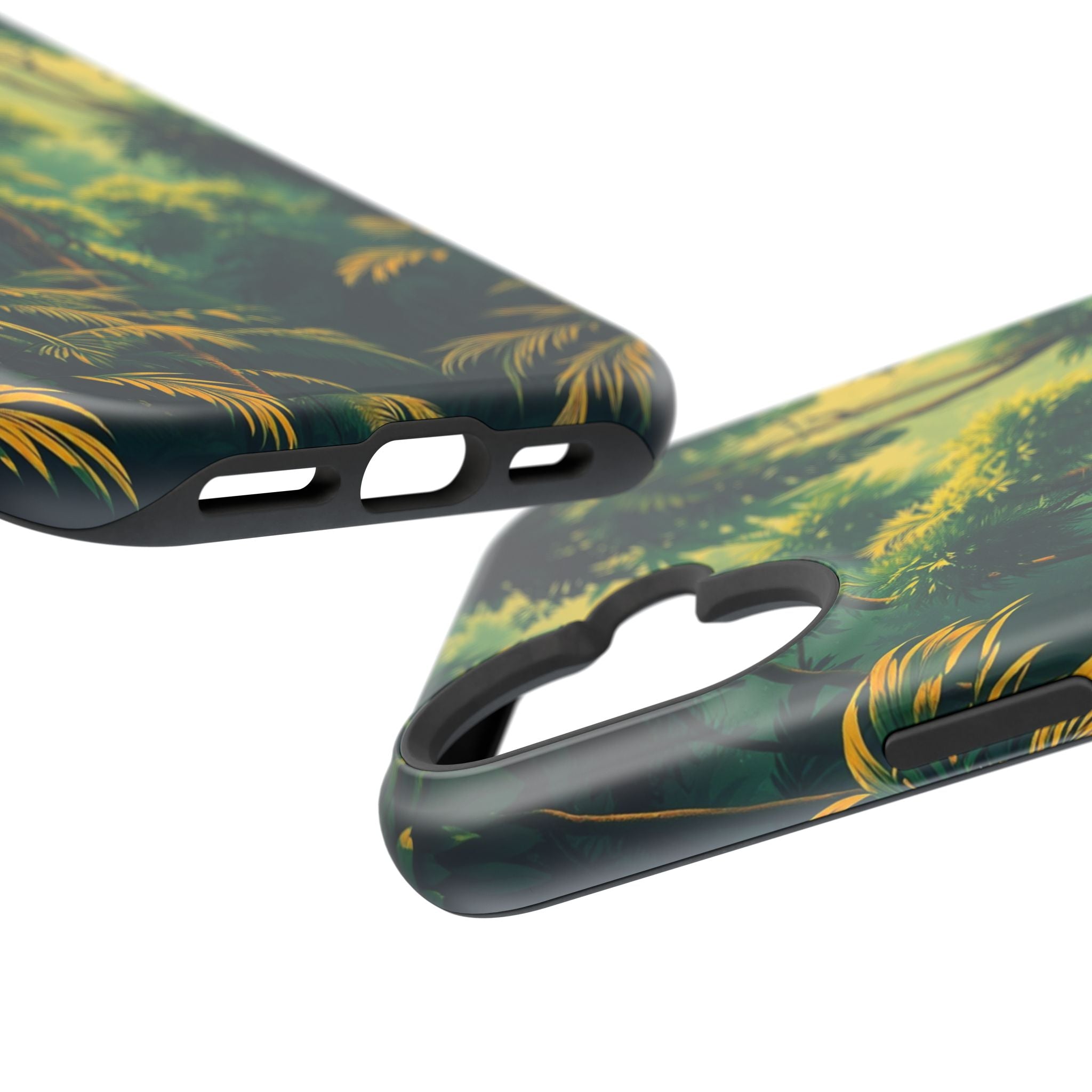 iPhone Rainforest Canopy Vintage Retro Poster Slim iPhone Everyday · iPhone Case