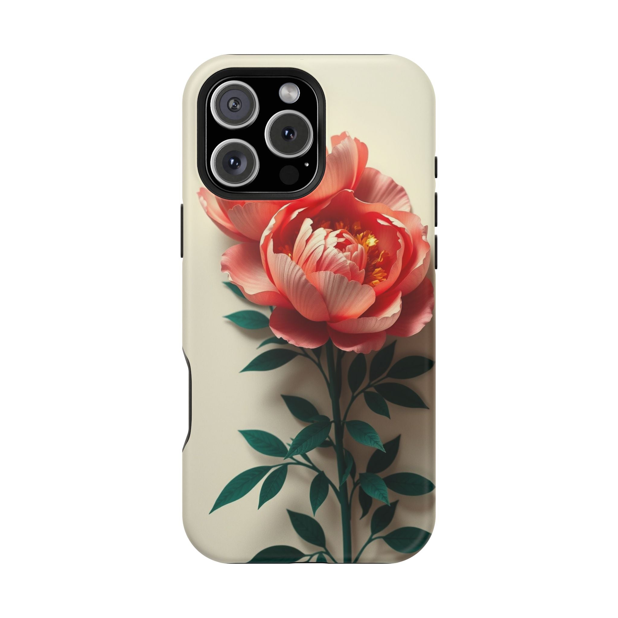 iPhone Emerald Green And Gold Peony Bouquet Slim iPhone Everyday · iPhone Case
