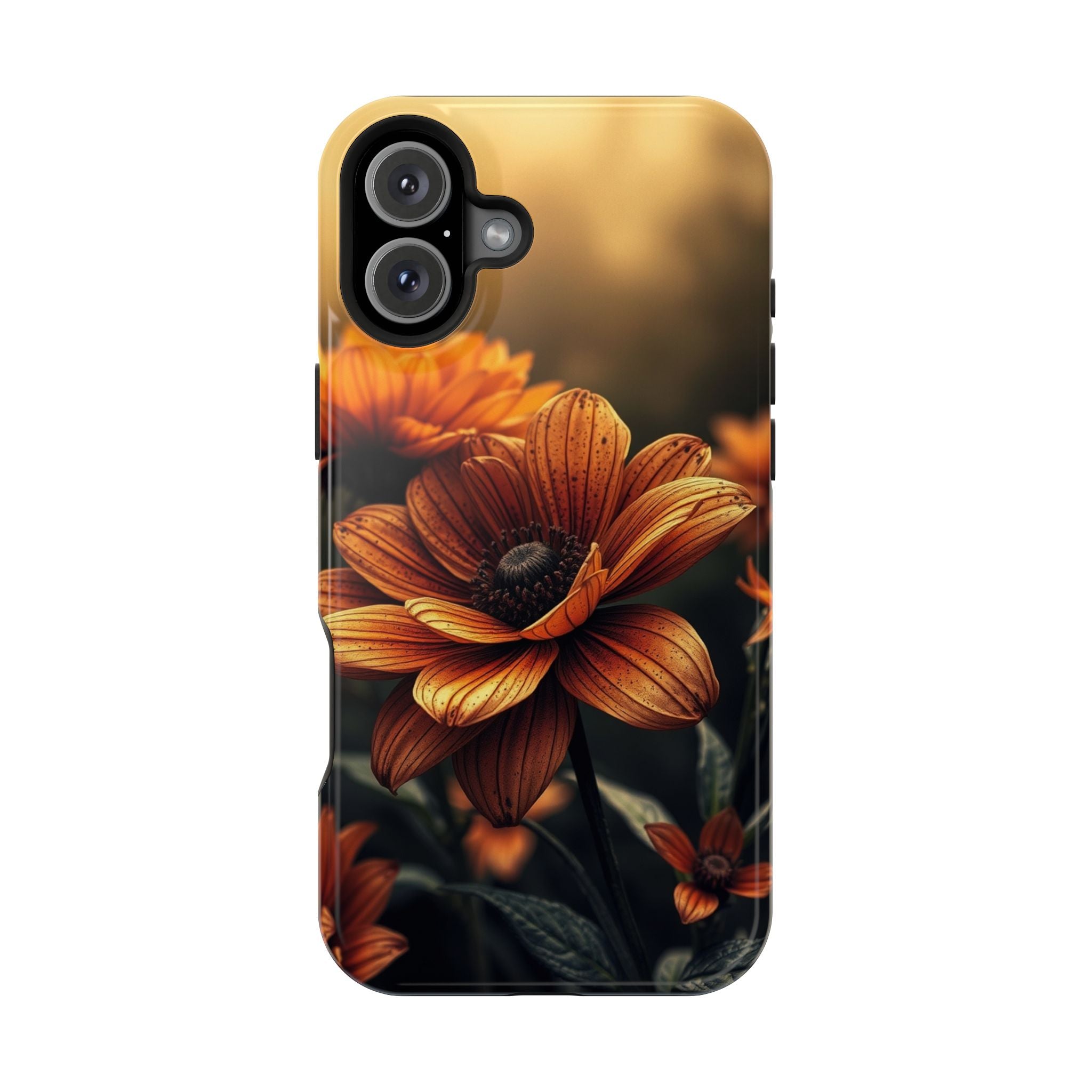 iPhone Radiant Floral Ombre Design Bold Modern Everyday Snap Case · iPhone Case