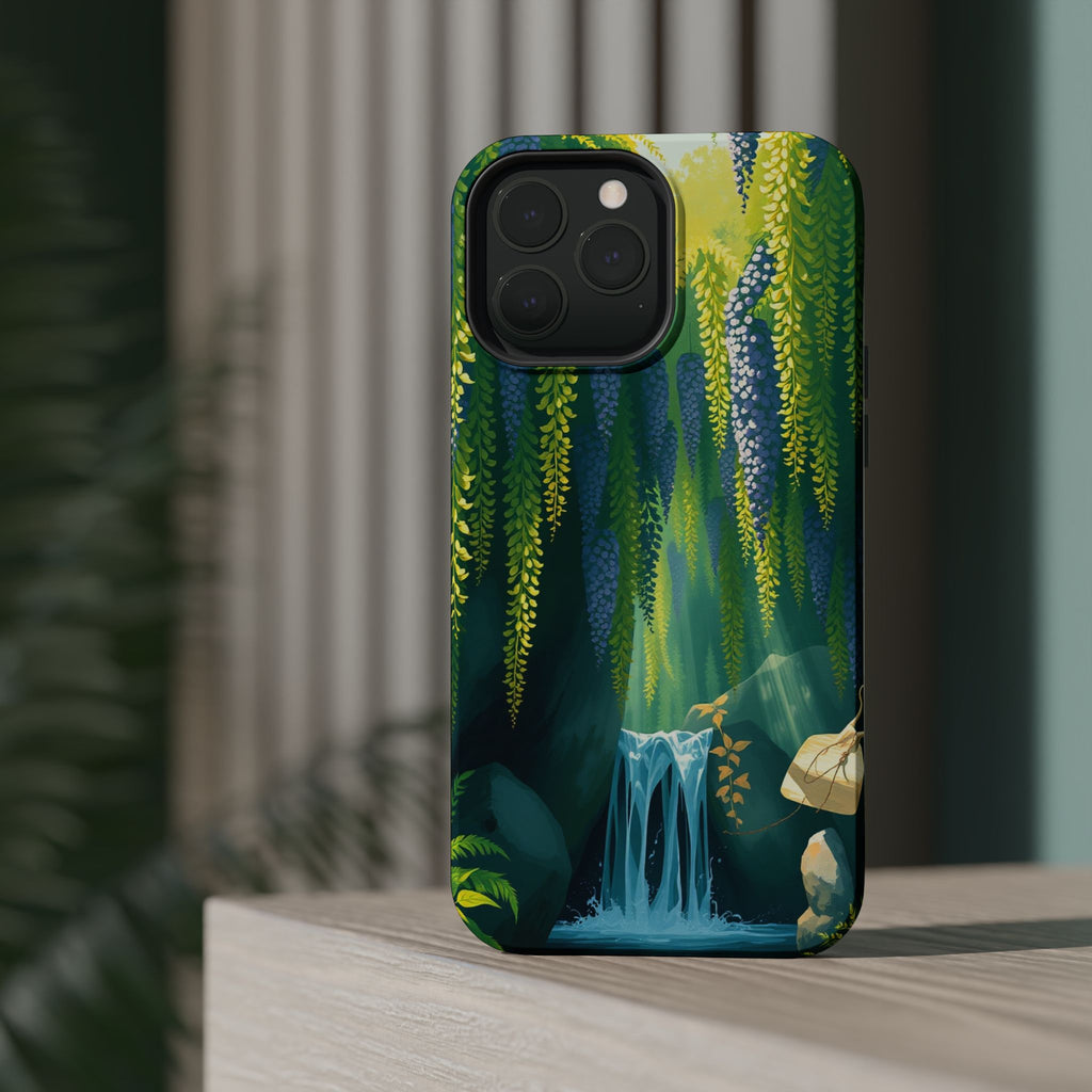 iPhone Wisteria Cascade Mystic Art Bold Modern Everyday Snap Case · iPhone Case