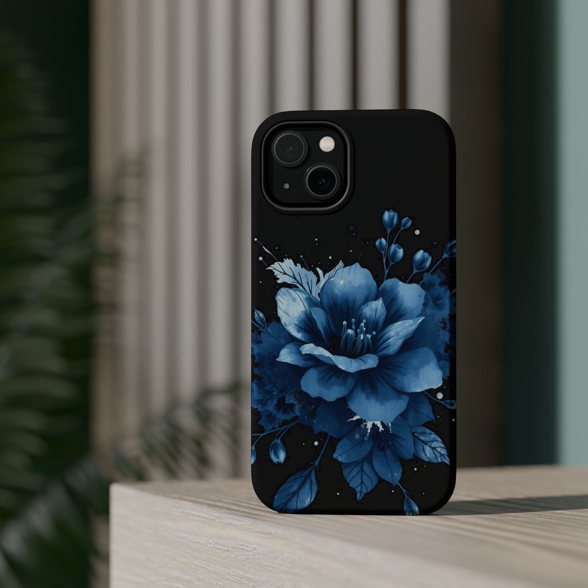 iPhone Serene Floral Watercolor Splash Design Slim Everyday Designer · iPhone Ca