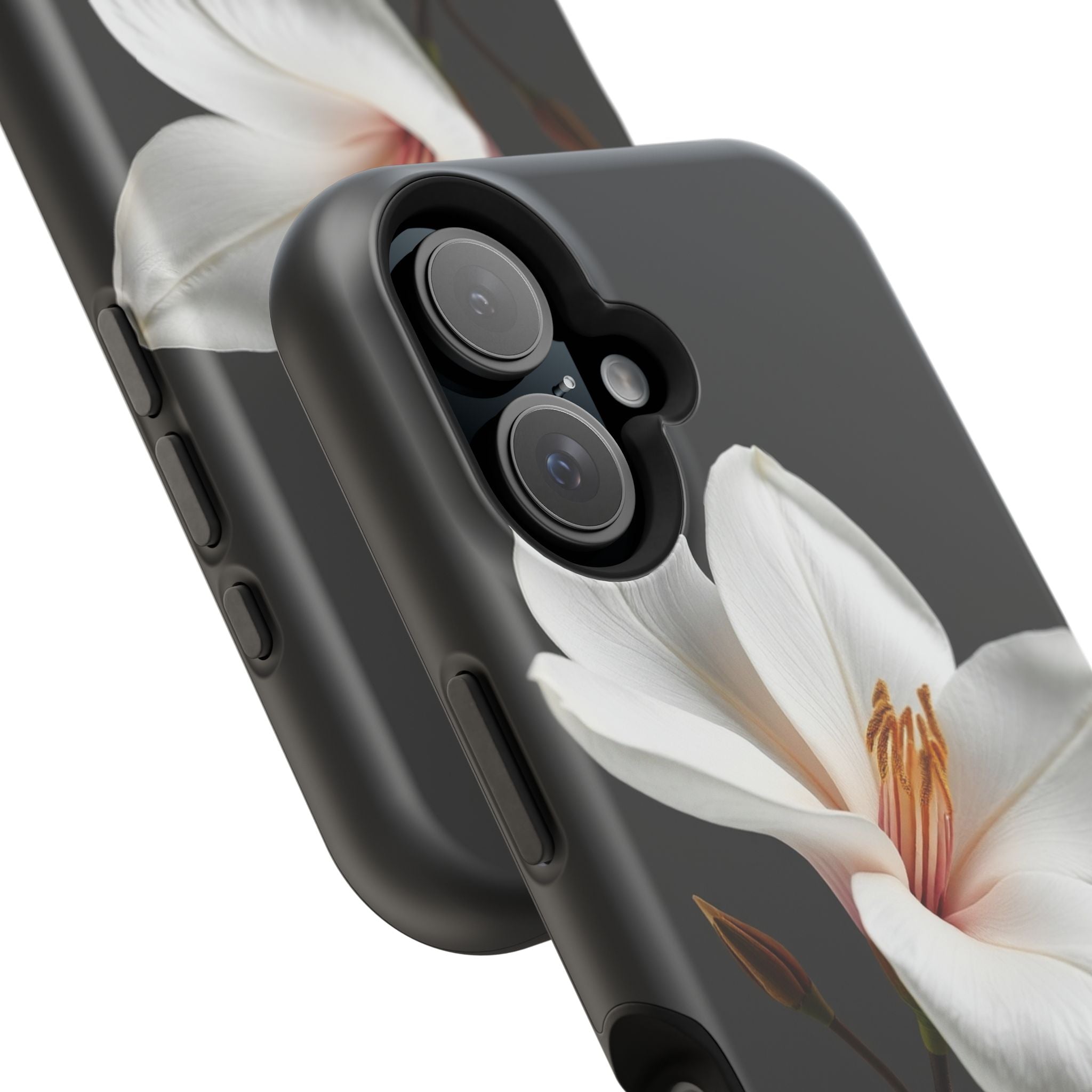 iPhone Earthy Magnolia Dream Design Slim Everyday Designer Case · iPhone Case