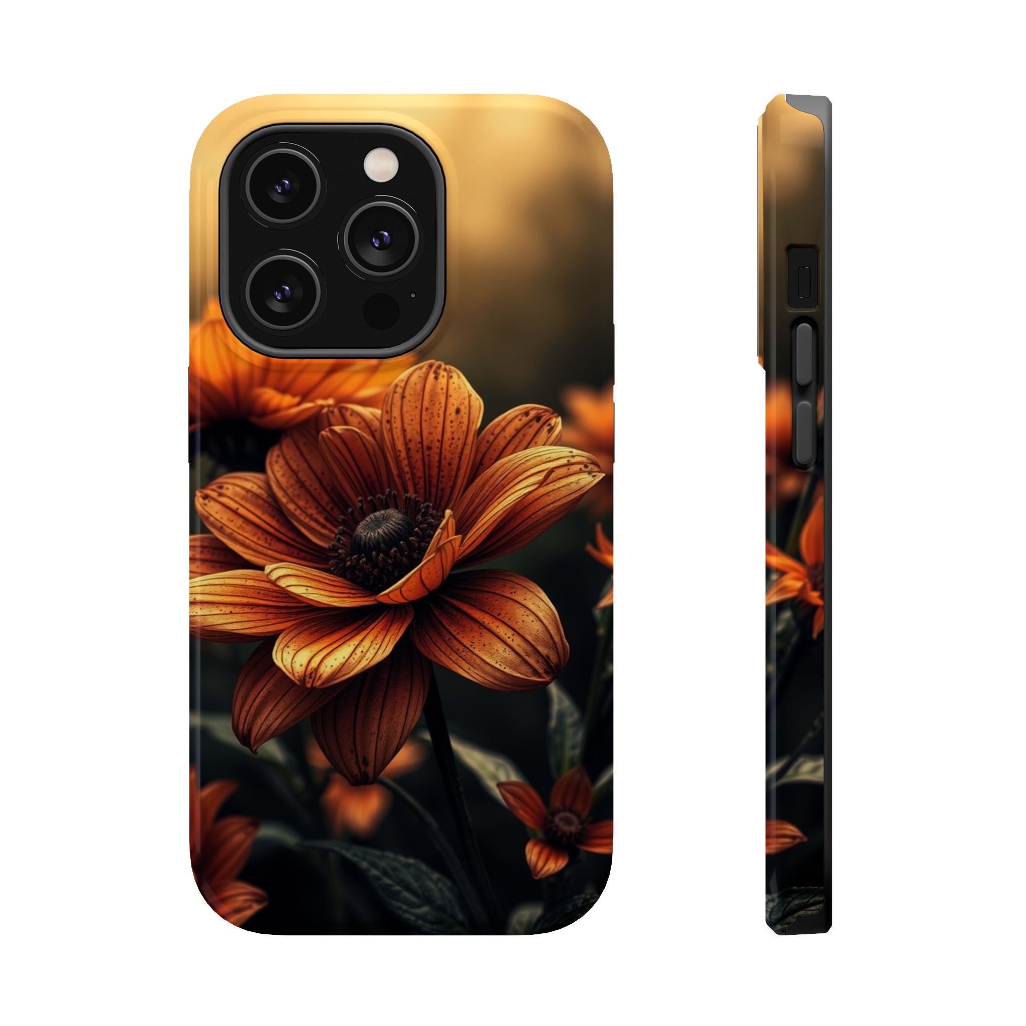 iPhone Radiant Floral Ombre Design Bold Modern Everyday Snap Case · iPhone Case