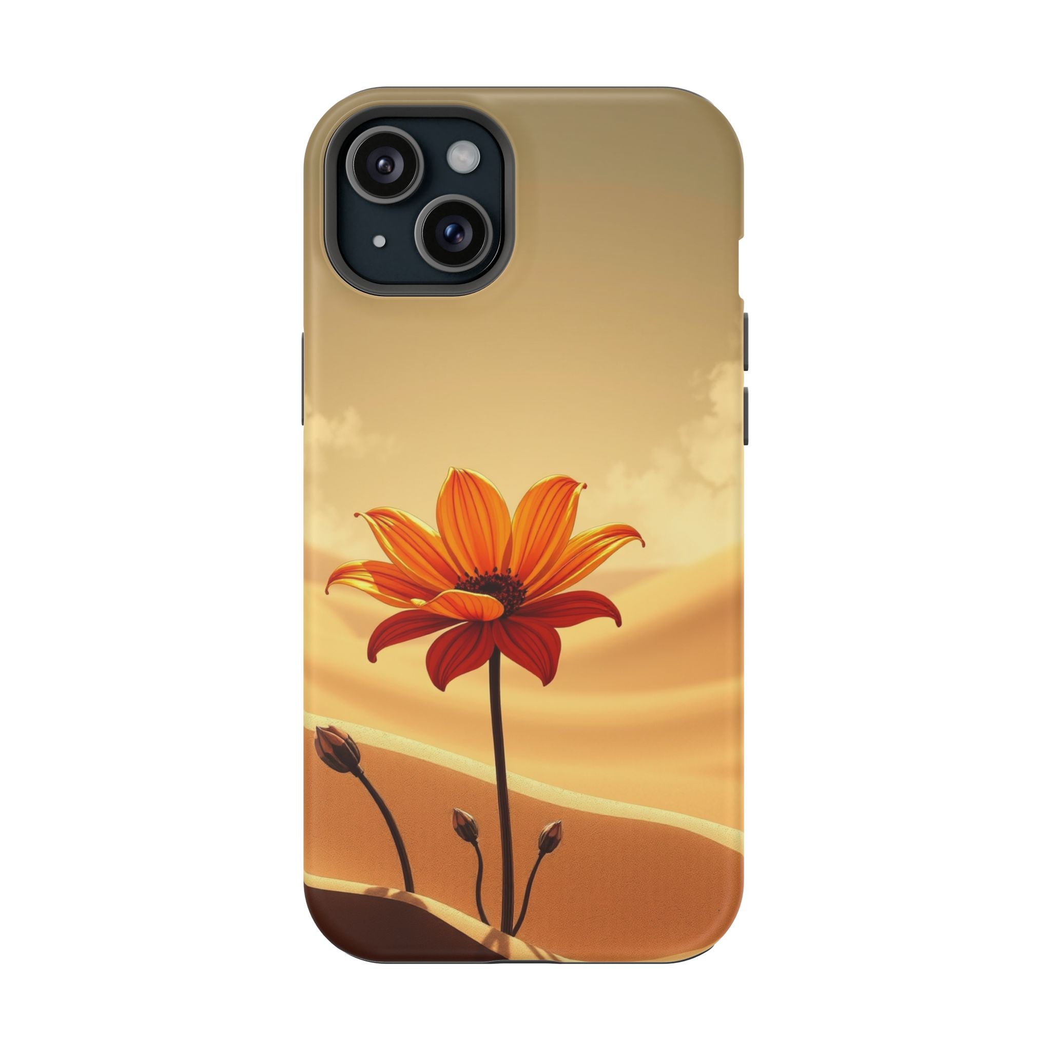 iPhone Neon Floral Dark Gothic Ink Bold Modern Everyday Snap Case · iPhone Case