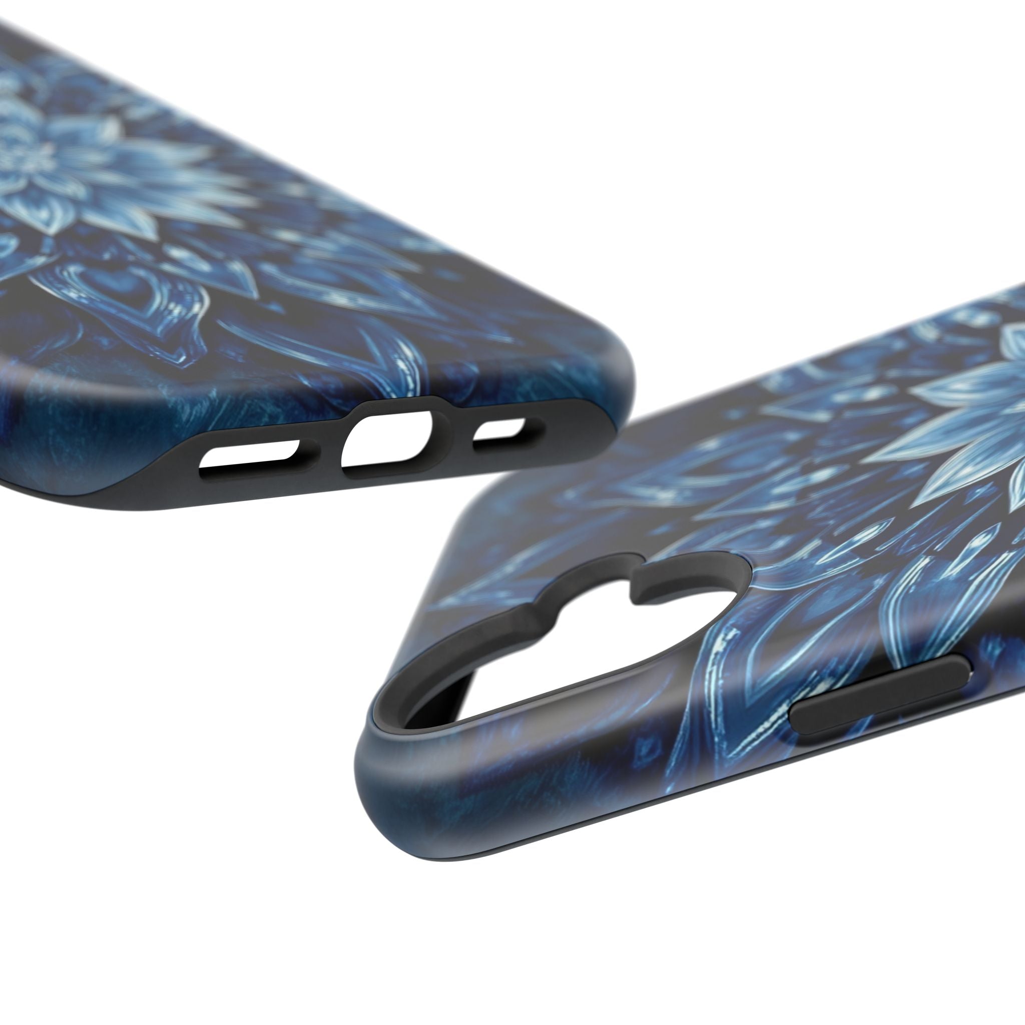 iPhone Floral Mandala Electric Art Bold Modern Everyday Snap Case · iPhone Case