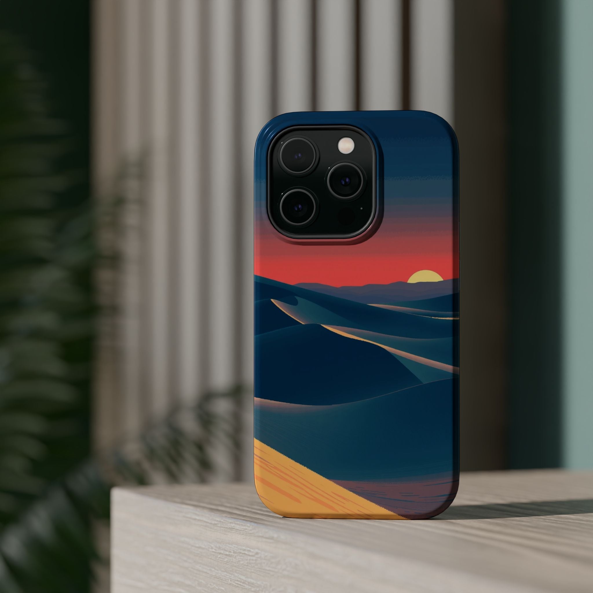 iPhone Sand Dunes at Dusk Bold Art 13 Slim Everyday Designer Case · iPhone Case