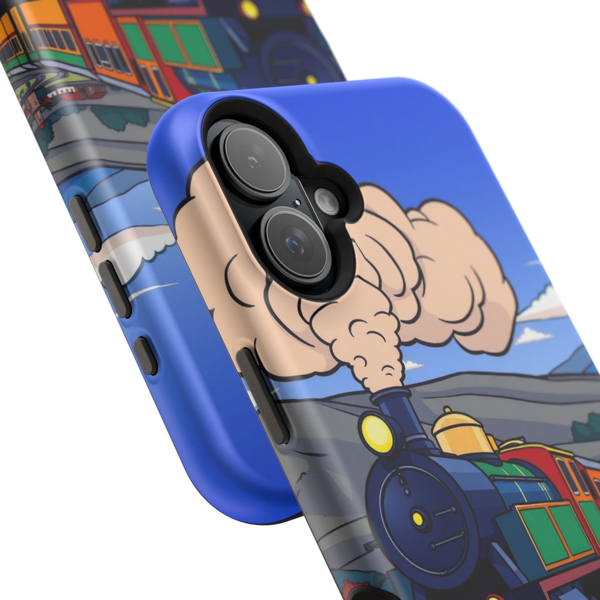 iPhone Steam Locomotive Puff Kids Fun iPhone Phone Case Gift Slim · iPhone Case