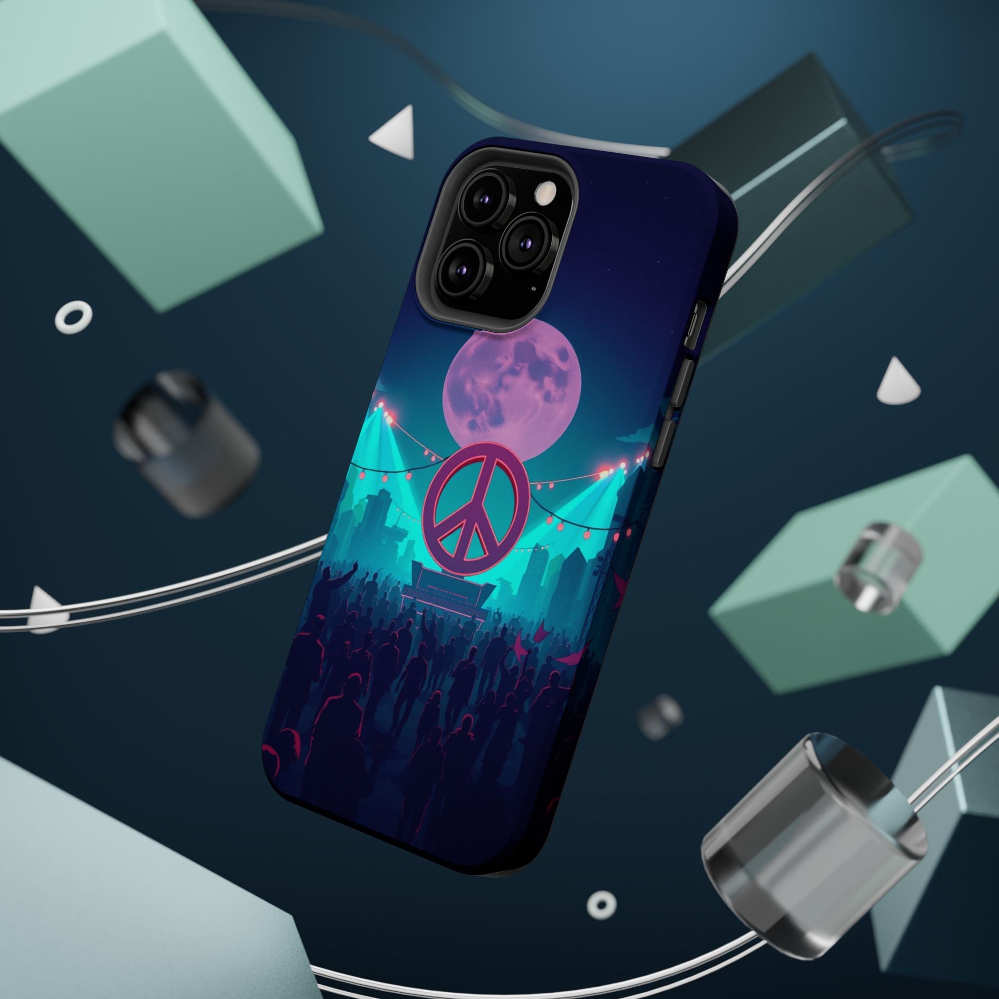 iPhone Woodstock Peace Mystic Art Bold Modern Everyday Snap Case · iPhone Case