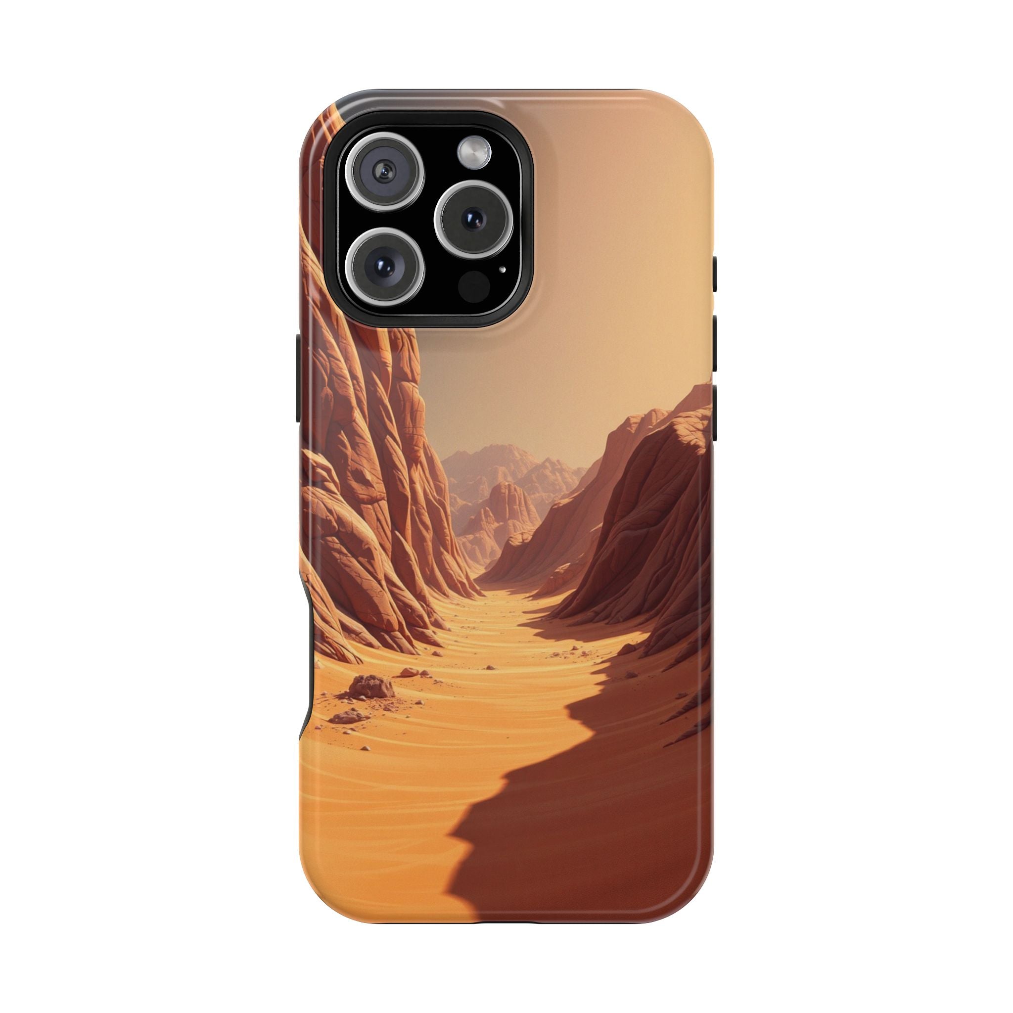 iPhone Burnt Orange And Sand Valley Floor Slim iPhone 20 Everyday · iPhone Case